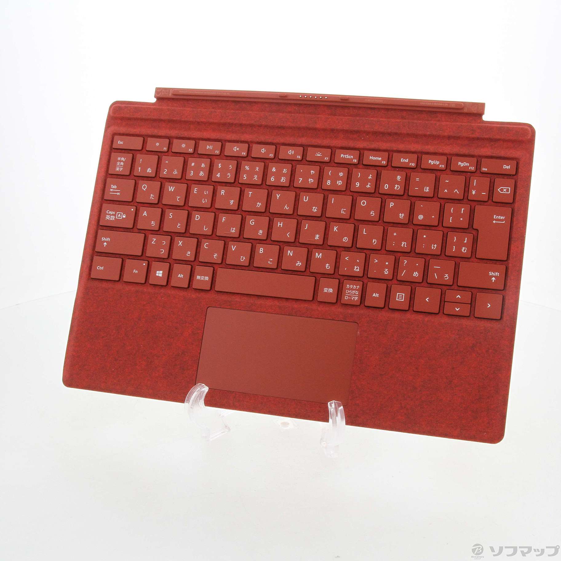 中古】〔展示品〕 Surface Pro Signature タイプカバー ポピーレッド