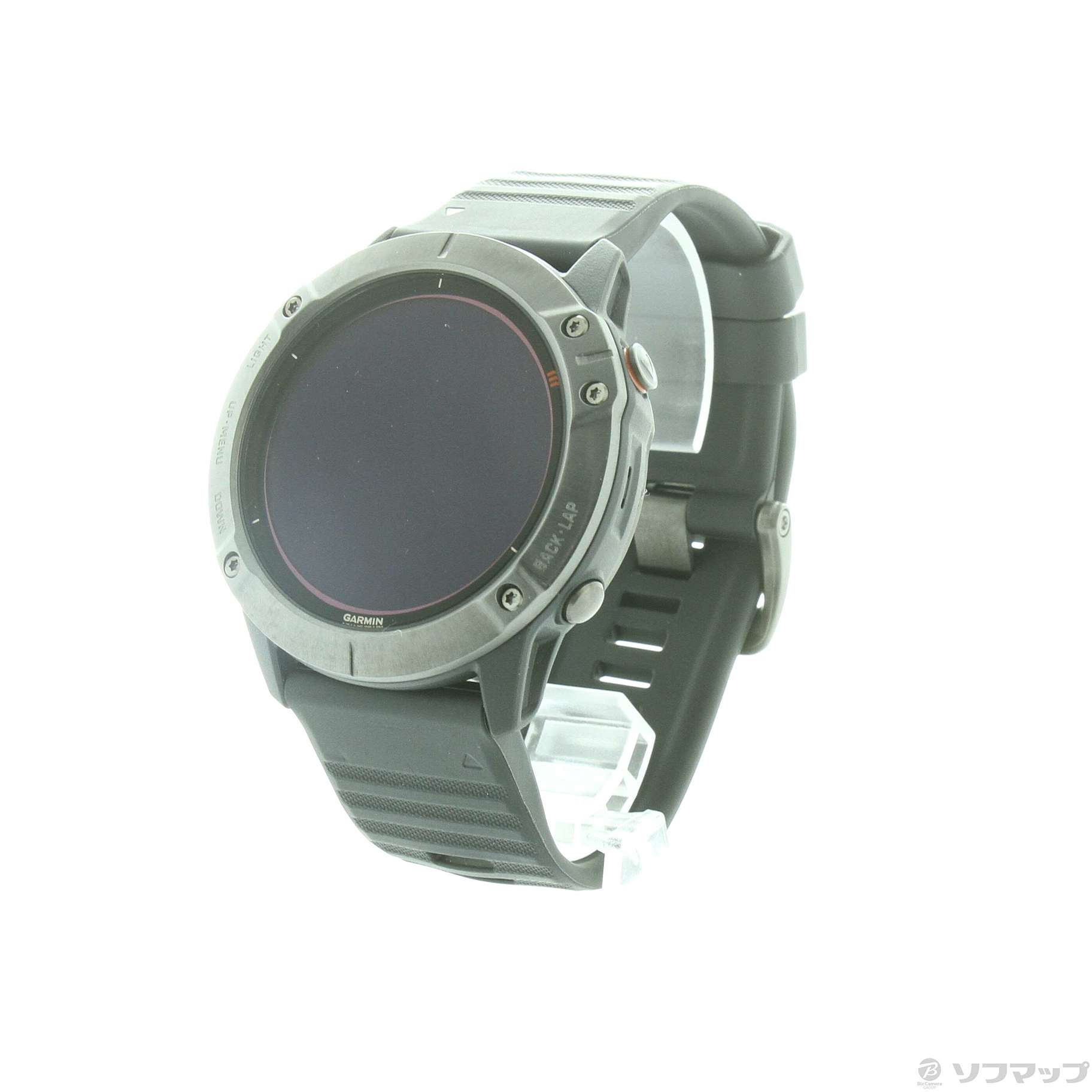 中古】〔展示品〕 Fenix 6X Pro Dual Power Ti Black DLC