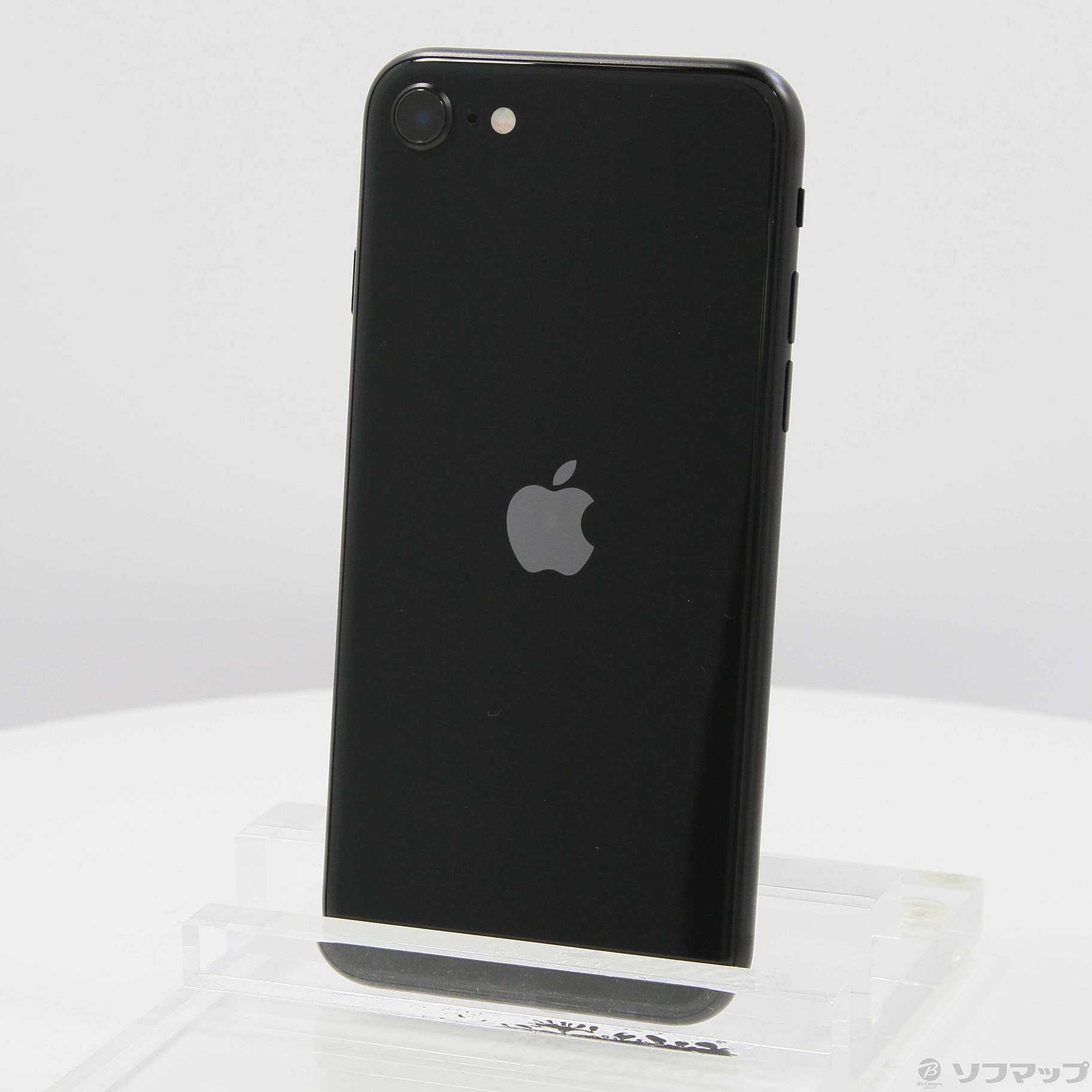 中古】〔展示品〕 iPhone SE 第2世代 64GB ブラック 3G356J／A SIM