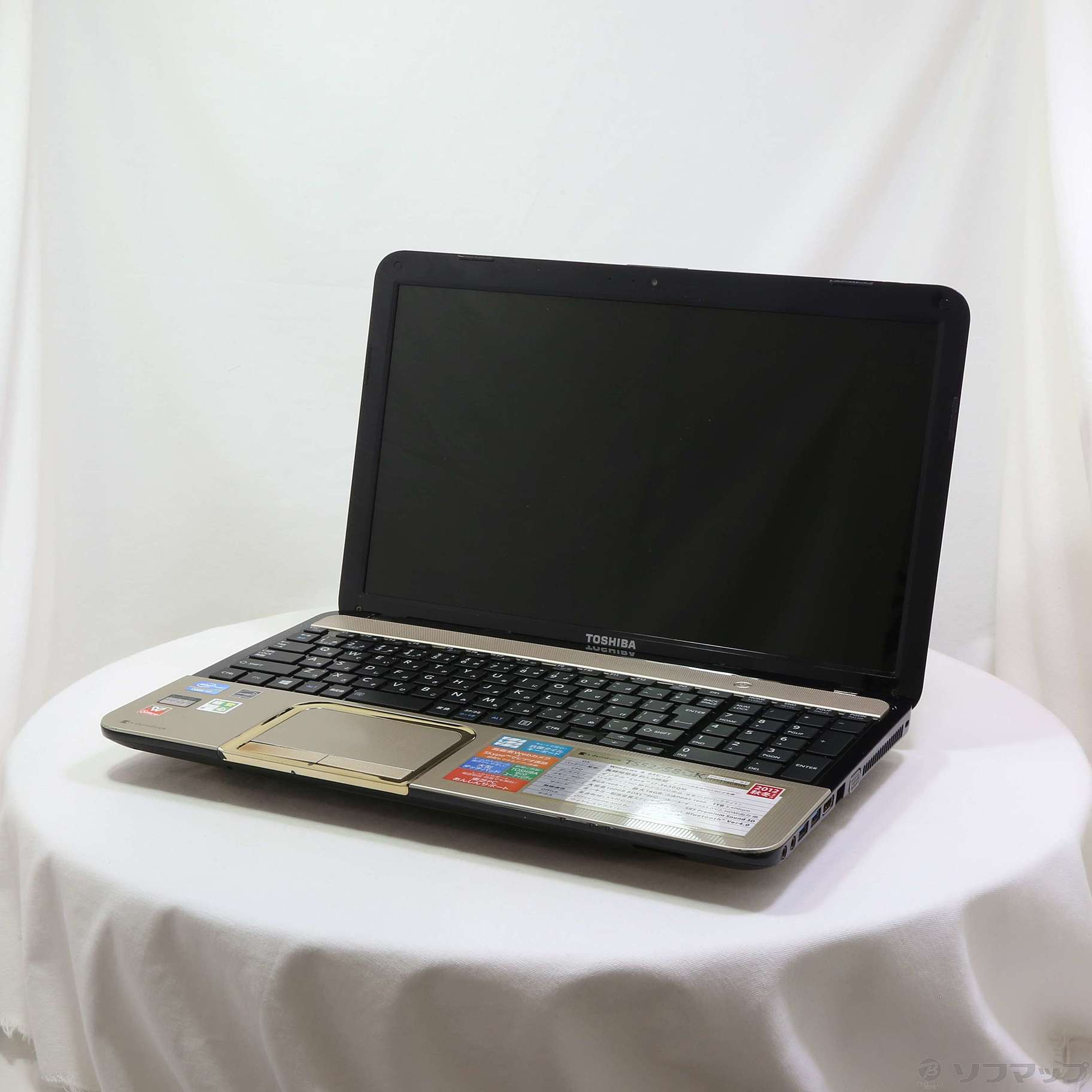 中古】格安安心パソコン dynabook T552／58GK PT55258GBHK シャンパン 