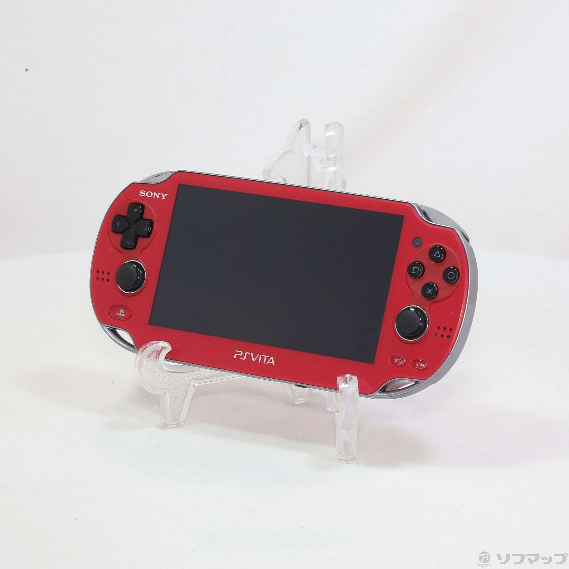 中古】PlayStation Vita Wi-Fiモデル コズミックレッド PCH-1000 Z