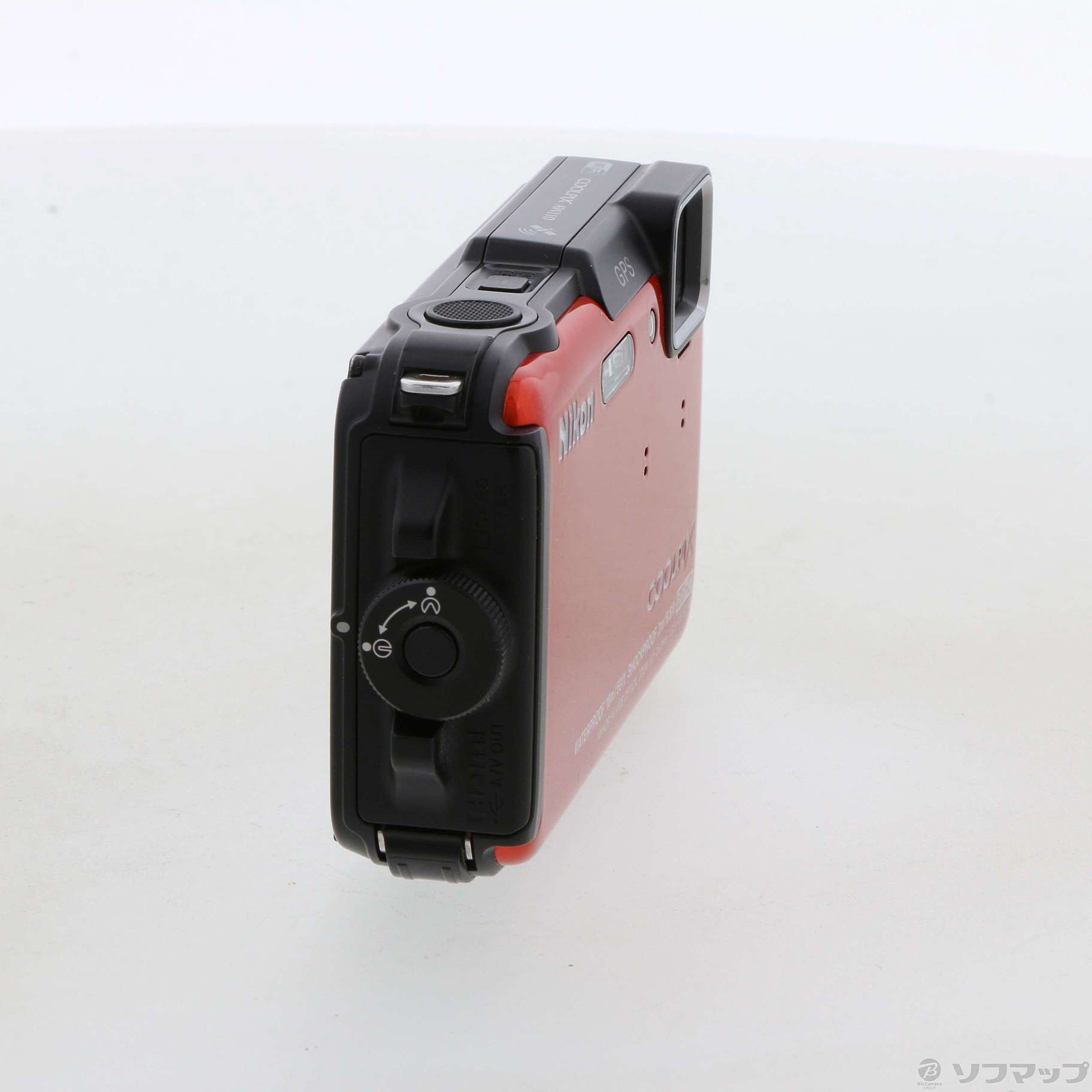 中古】COOLPIX AW110 (1605万画素／5倍／防水／サンシャインオレンジ ...