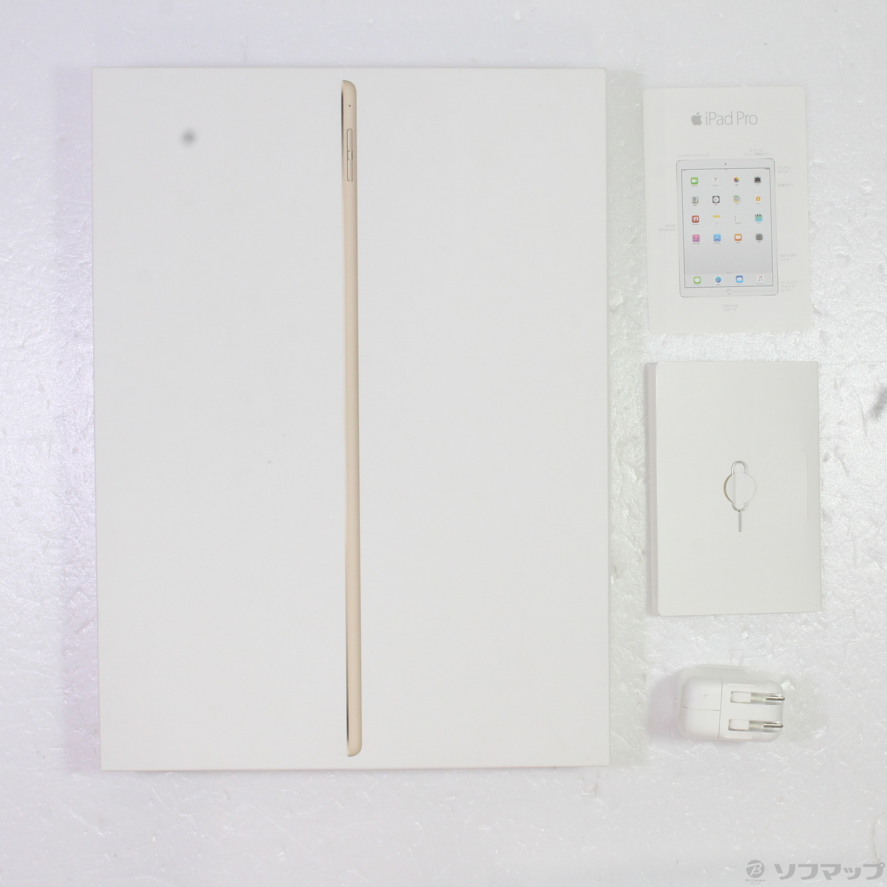 中古】iPad Pro 12.9インチ 第1世代 256GB ゴールド ML2N2J／A