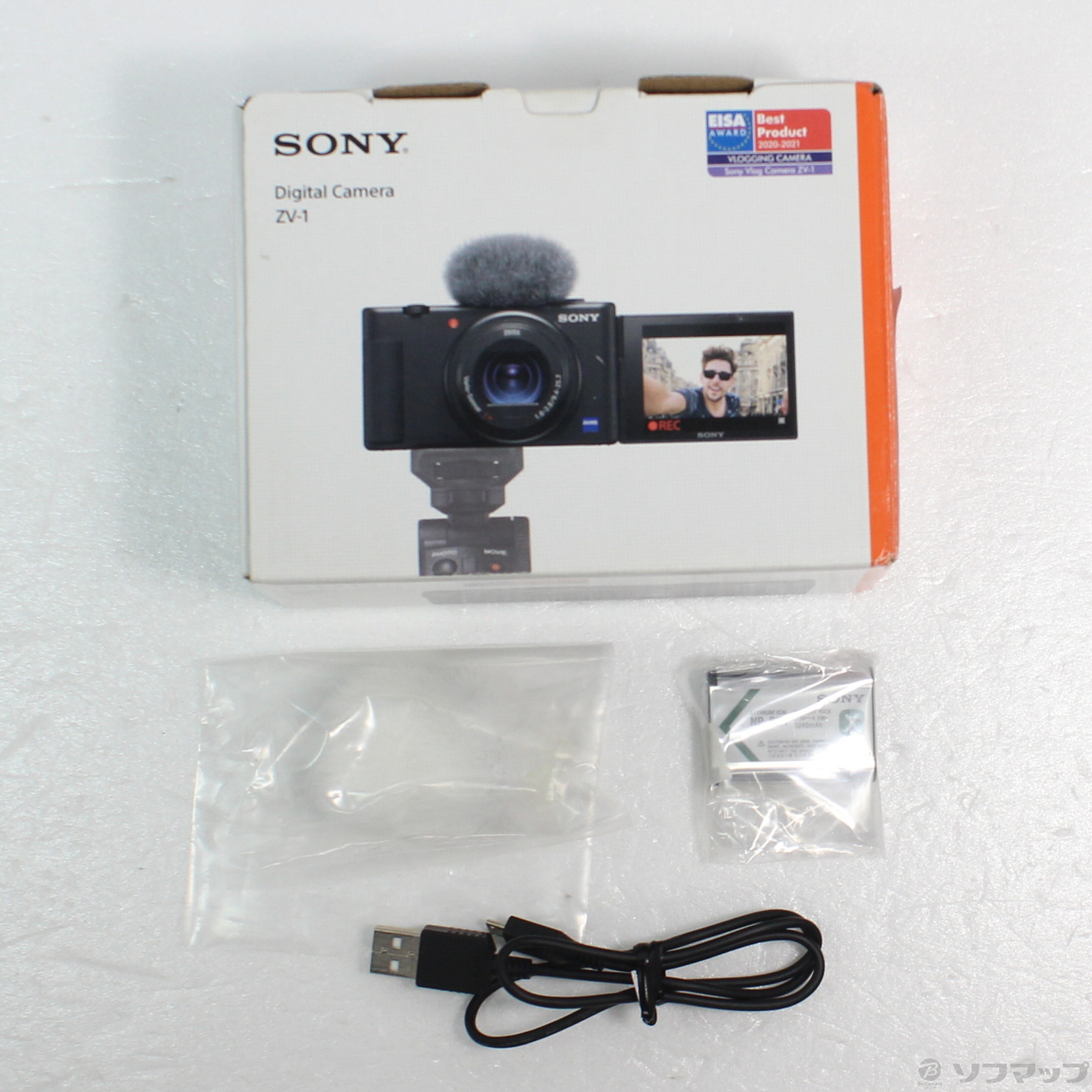 のスムーズ ヤフオク! デジカメ SONY VLOGCAM ZV-1(W)ホワイト - 新品 ...