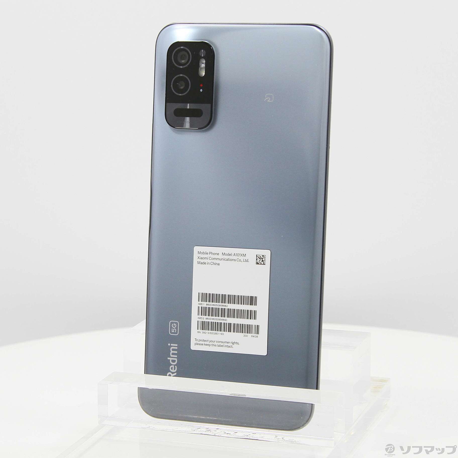 Redmi Note 10T 64GB アジュールブラック A101XM SoftBank