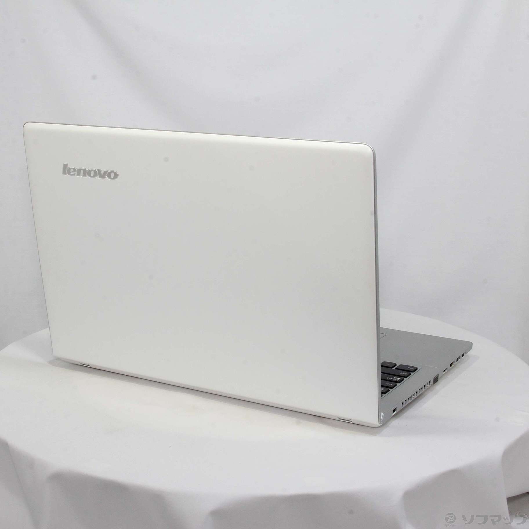 中古】格安安心パソコン ideapad 500 80NT00P7JP チョークホワイト