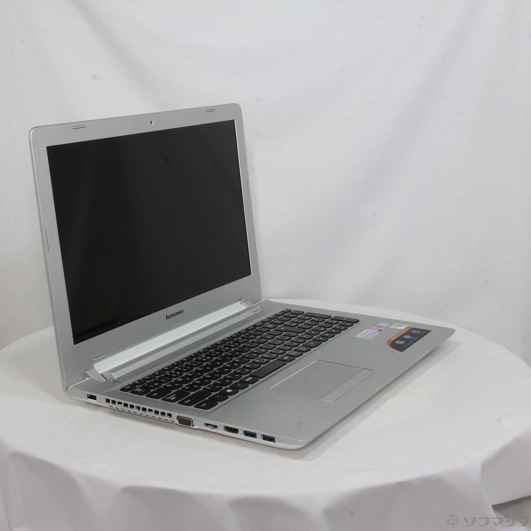 中古】格安安心パソコン ideapad 500 80NT00P7JP チョークホワイト