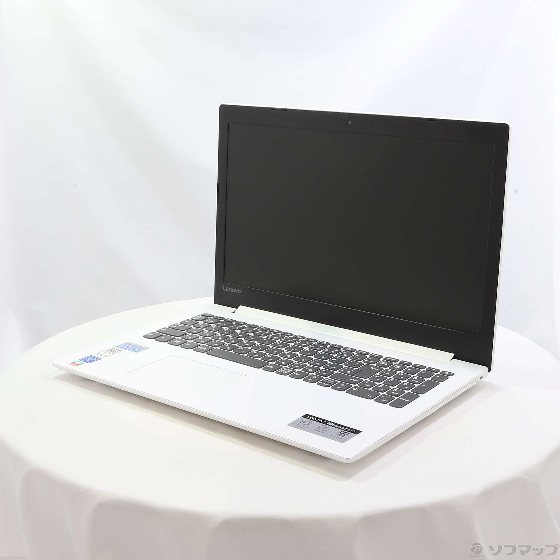 中古】ideapad 330 81D10060JP ブリザードホワイト 〔Windows 10 