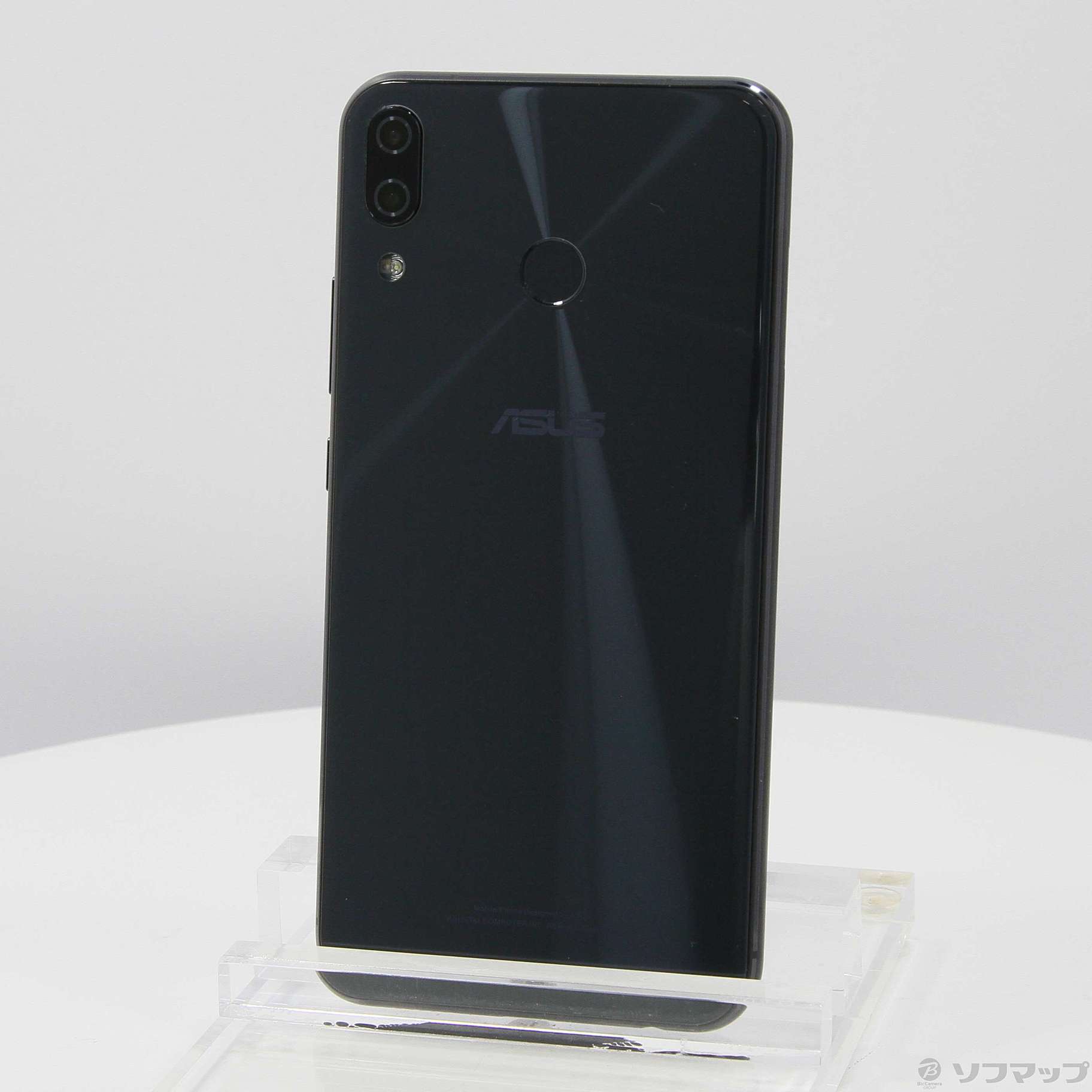 中古】ZenFone 5 64GB シャイニーブラック ZE620KL-BK64S6 SIMフリー