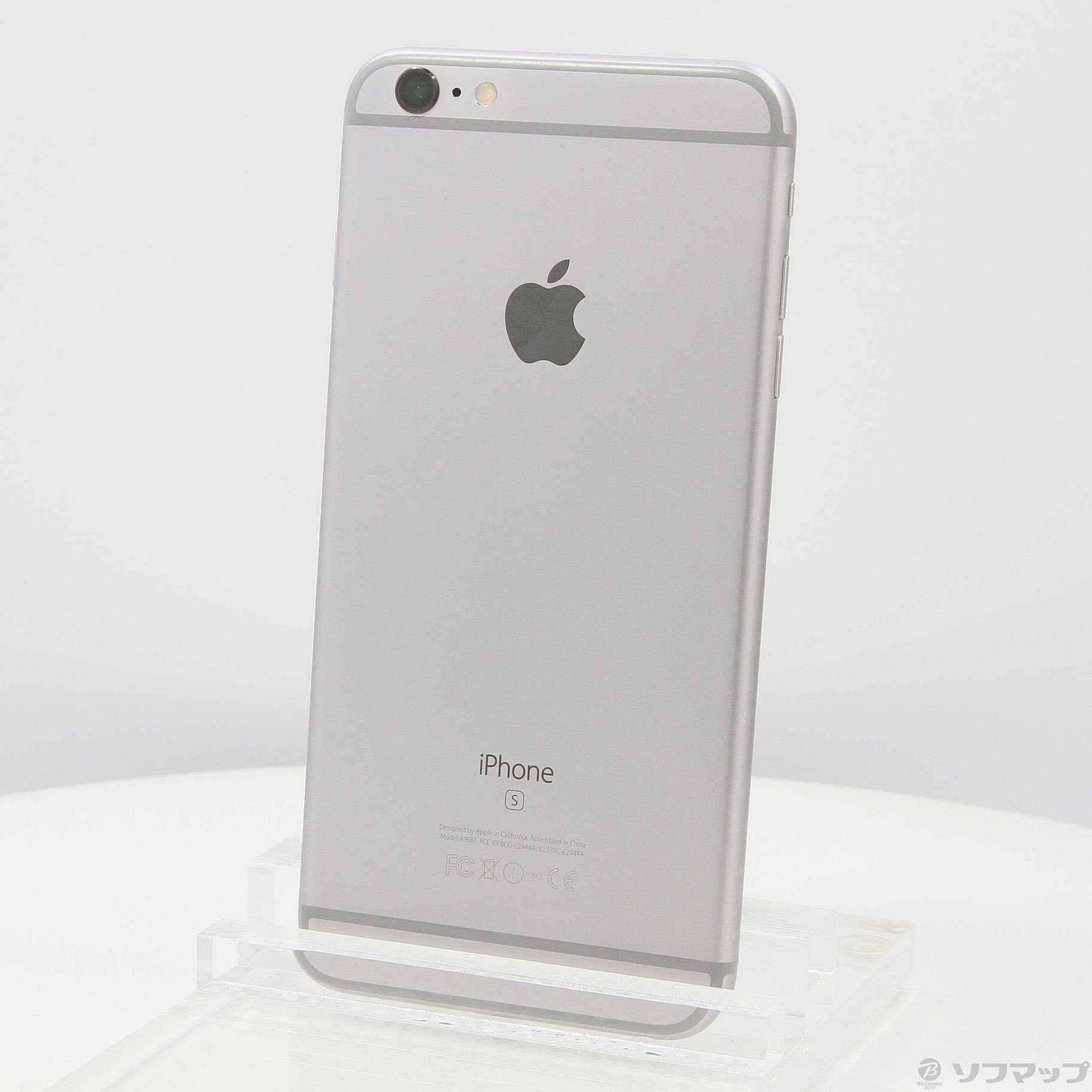 中古】iPhone6s Plus 64GB スペースグレイ MKU62J／A SIMフリー