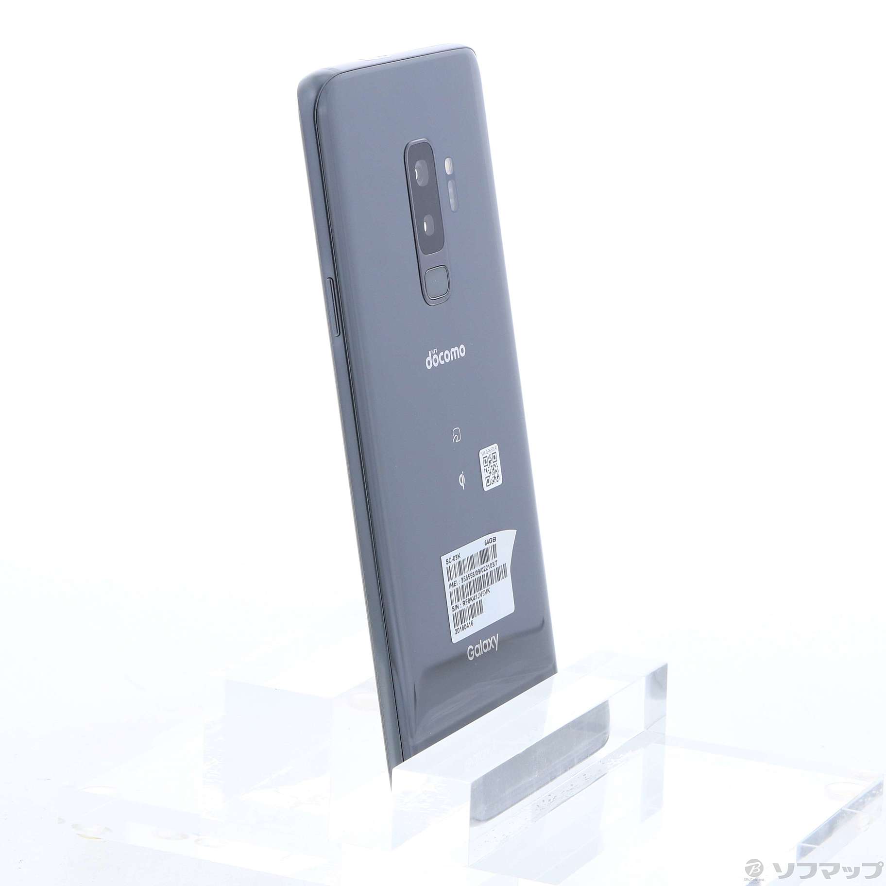 中古】GALAXY S9+ 64GB チタニウムグレー SC-03K docomoロック解除SIMフリー [2133040544727] -  リコレ！|ビックカメラグループ ソフマップの中古通販サイト