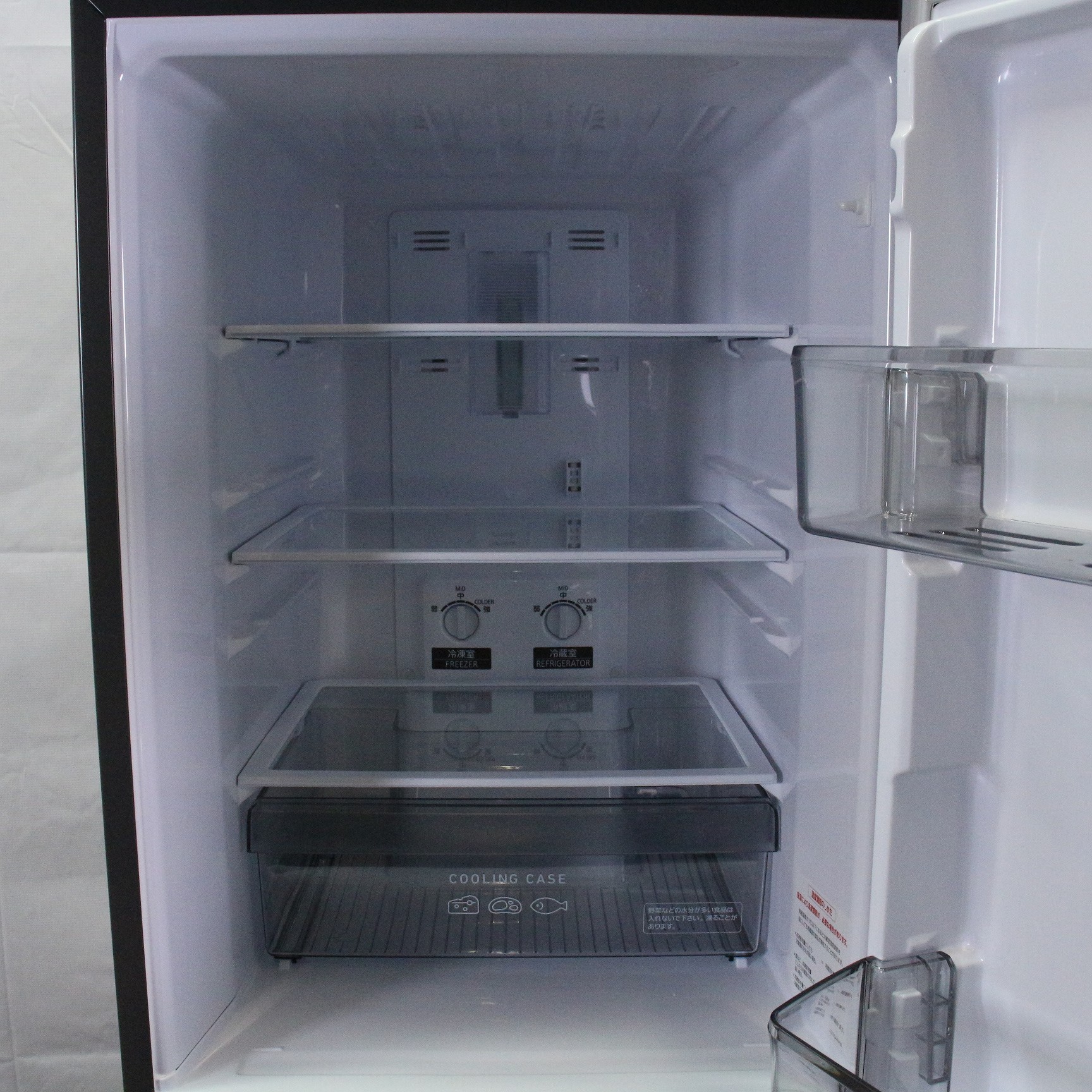 中古】〔展示品〕 冷蔵庫 Pシリーズ マットチャコール MR-P15G-H ［2