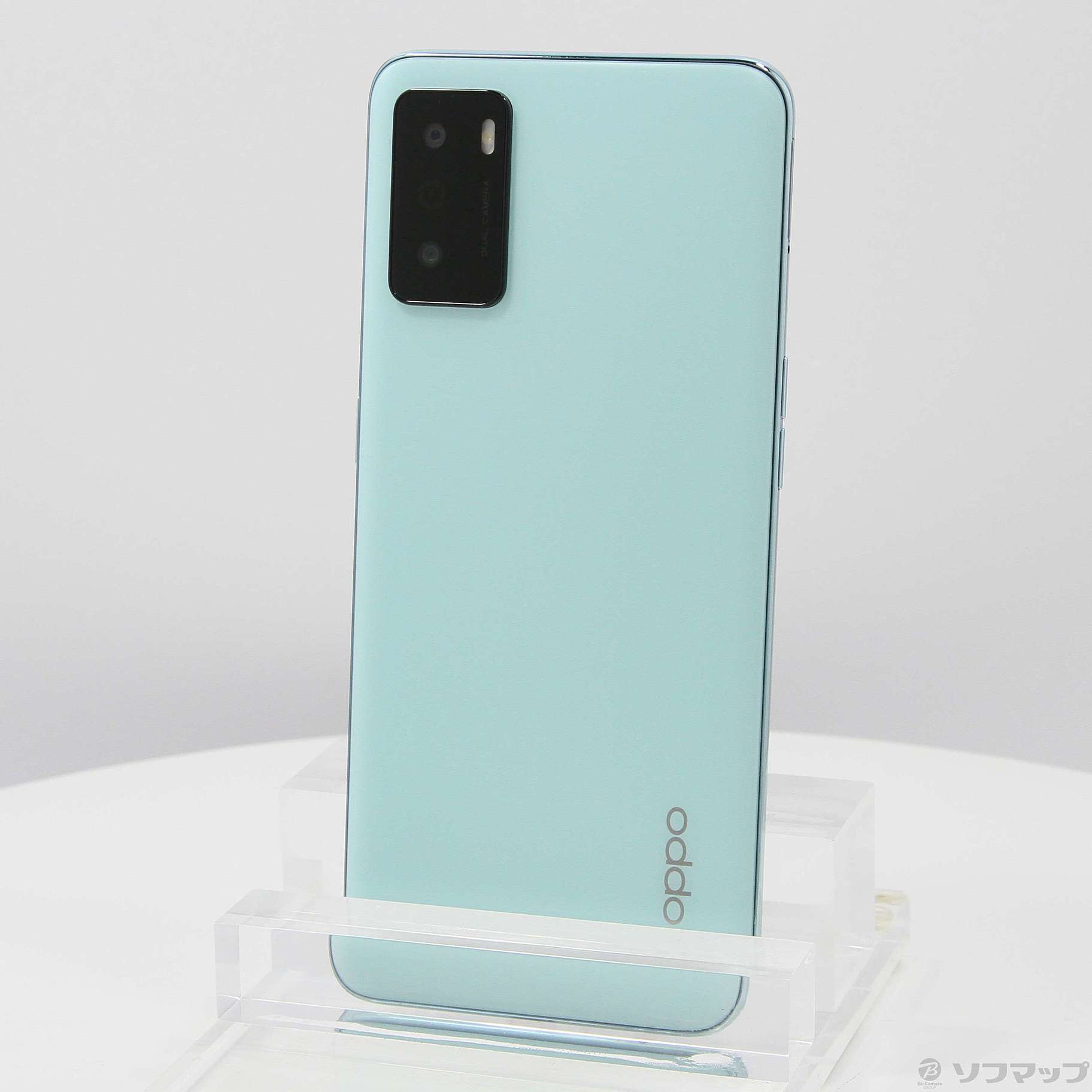 中古】OPPO A55s 5G 64GB グリーン A102OP SoftBank [2133040546516