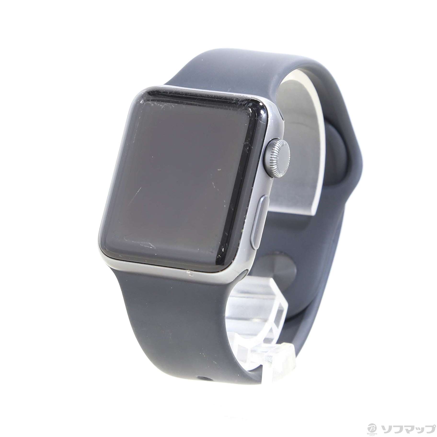 中古】Apple Watch Series 3 GPS 38mm スペースグレイアルミニウムケース ブラックスポーツバンド  [2133040549111] - リコレ！|ソフマップの中古通販サイト