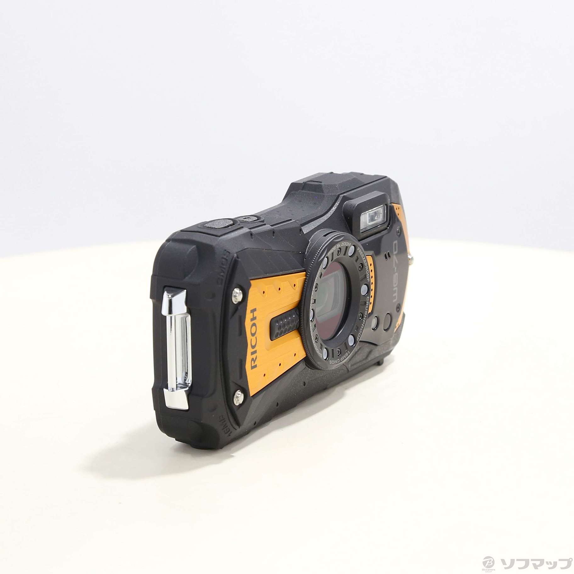 中古】〔展示品〕 RICOH WG-70 オレンジ [2133040557116] - リコレ 