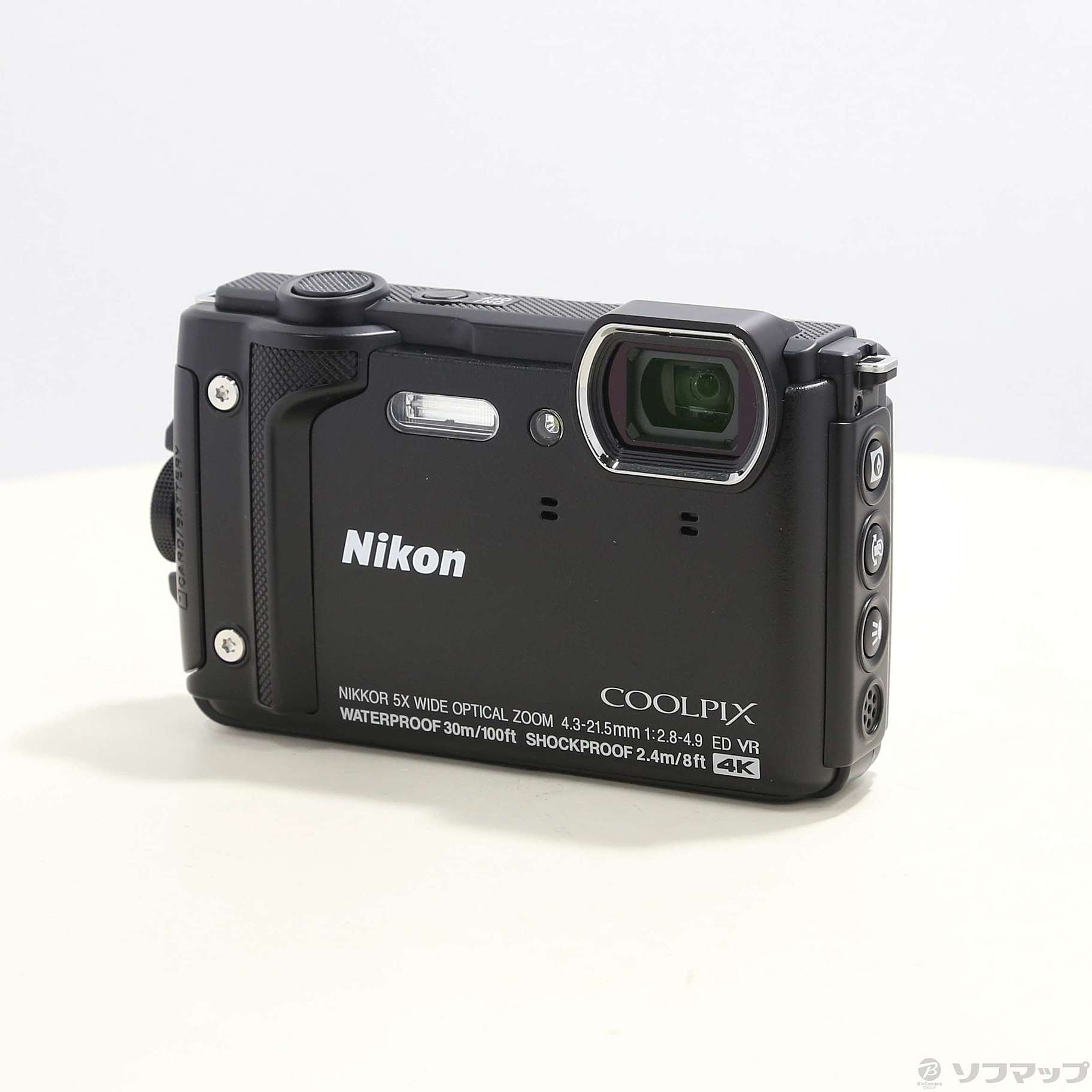 中古】〔展示品〕 COOLPIX W300 ブラック [2133040557215] - リコレ