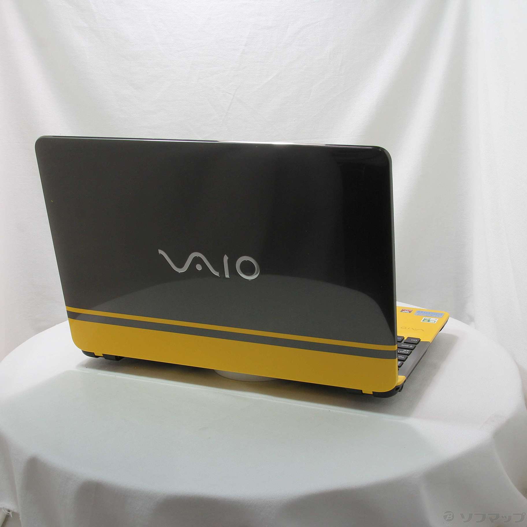 中古】格安安心パソコン VAIO C15 VJC15190411Y イエロー／ブラック