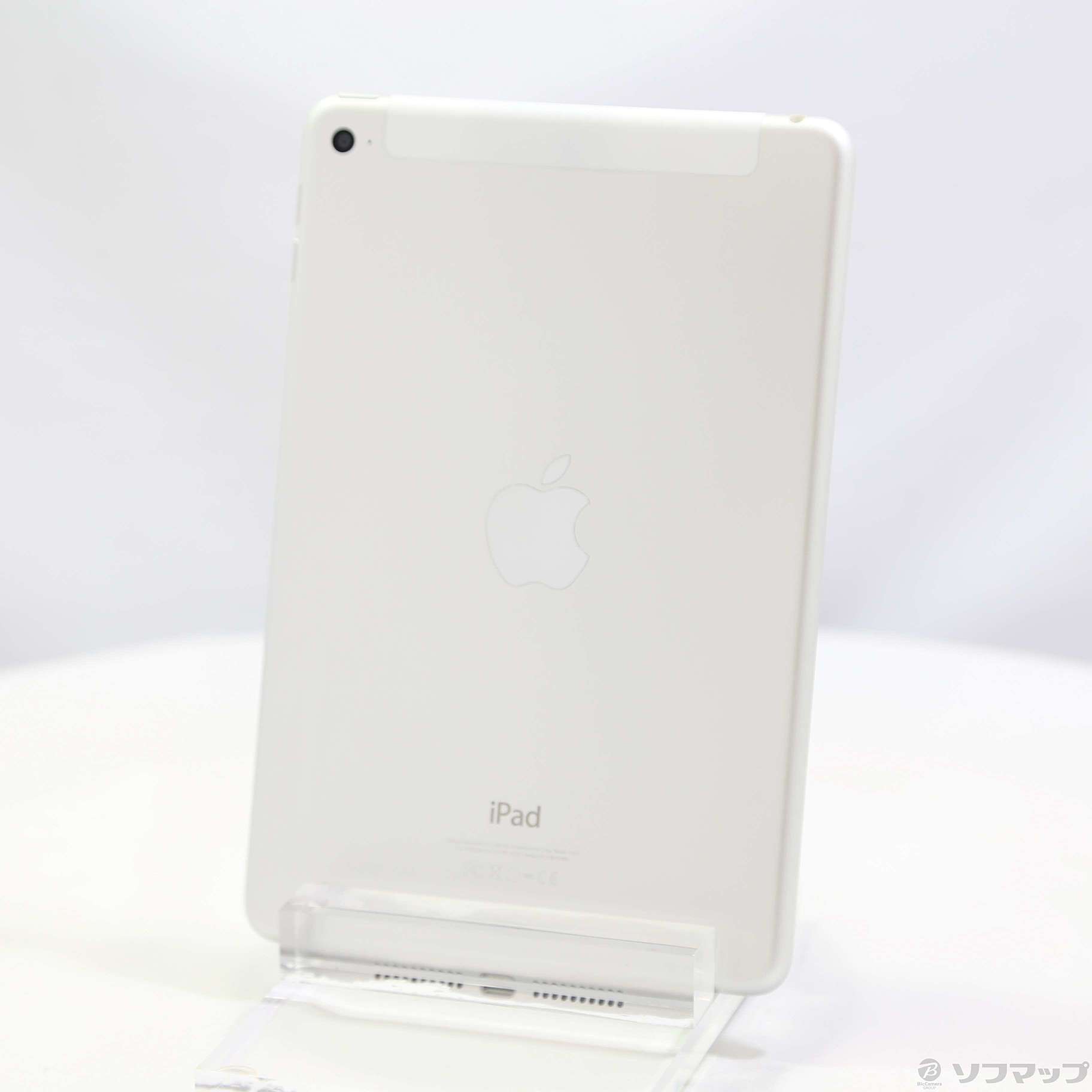 中古】iPad mini 4 16GB シルバー MK702J／A docomoロック解除SIM