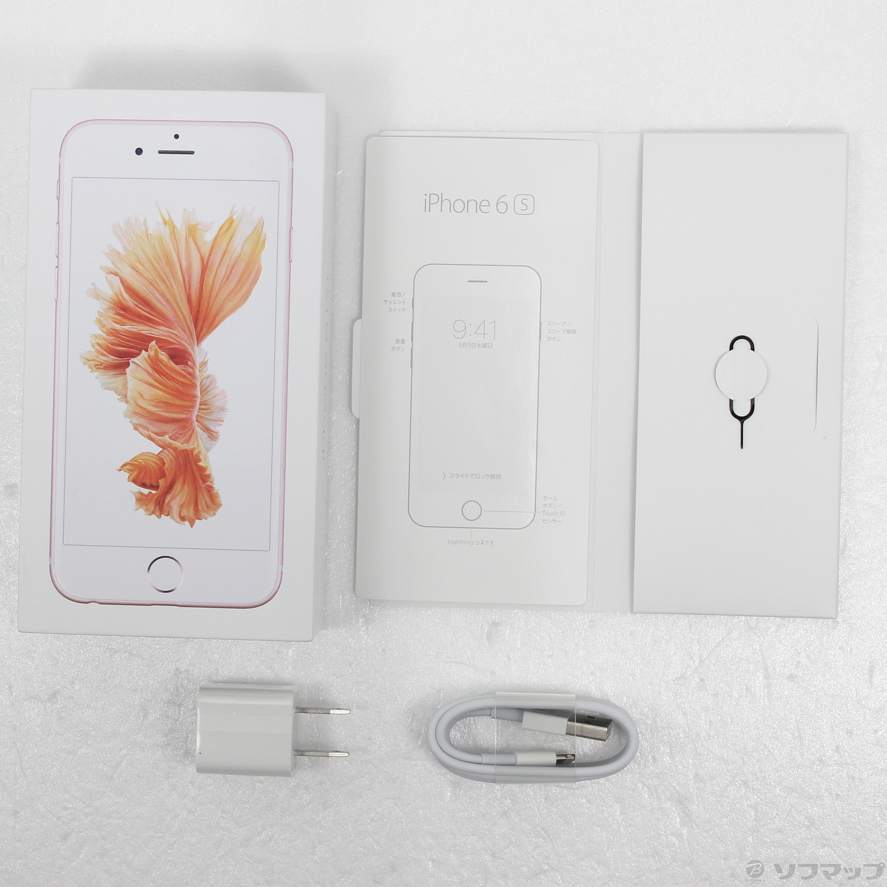 中古】iPhone6s 64GB ローズゴールド MKQR2J／A SIMフリー