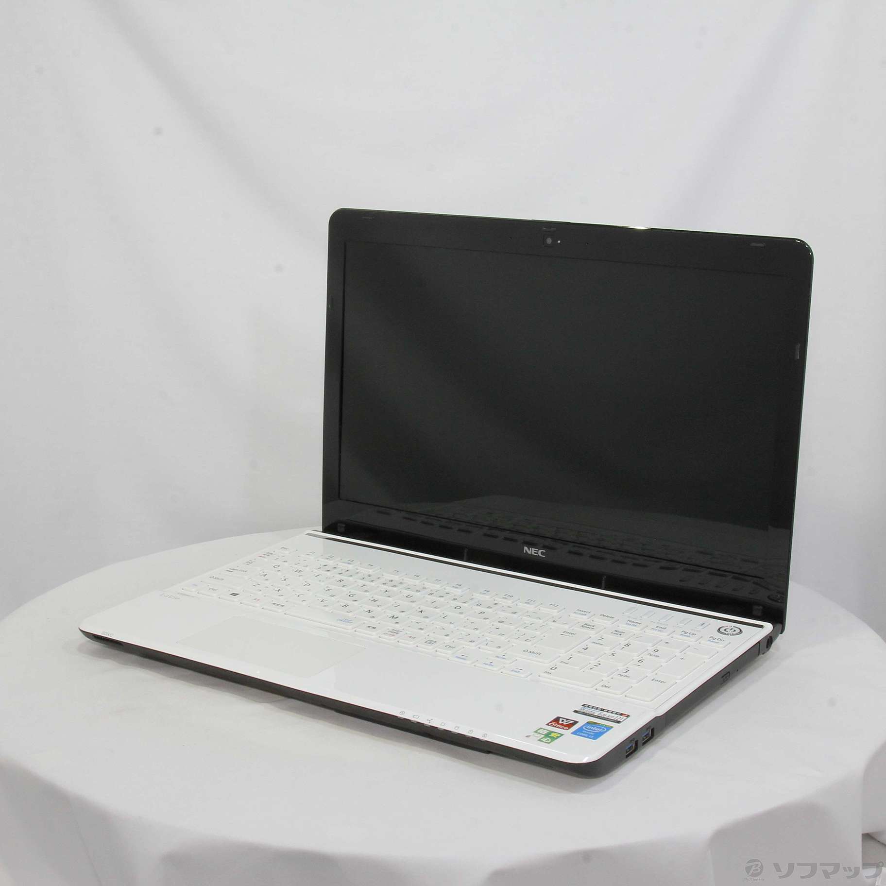 中古】格安安心パソコン LaVie S PC-LS350SSW-E3 エクストラホワイト