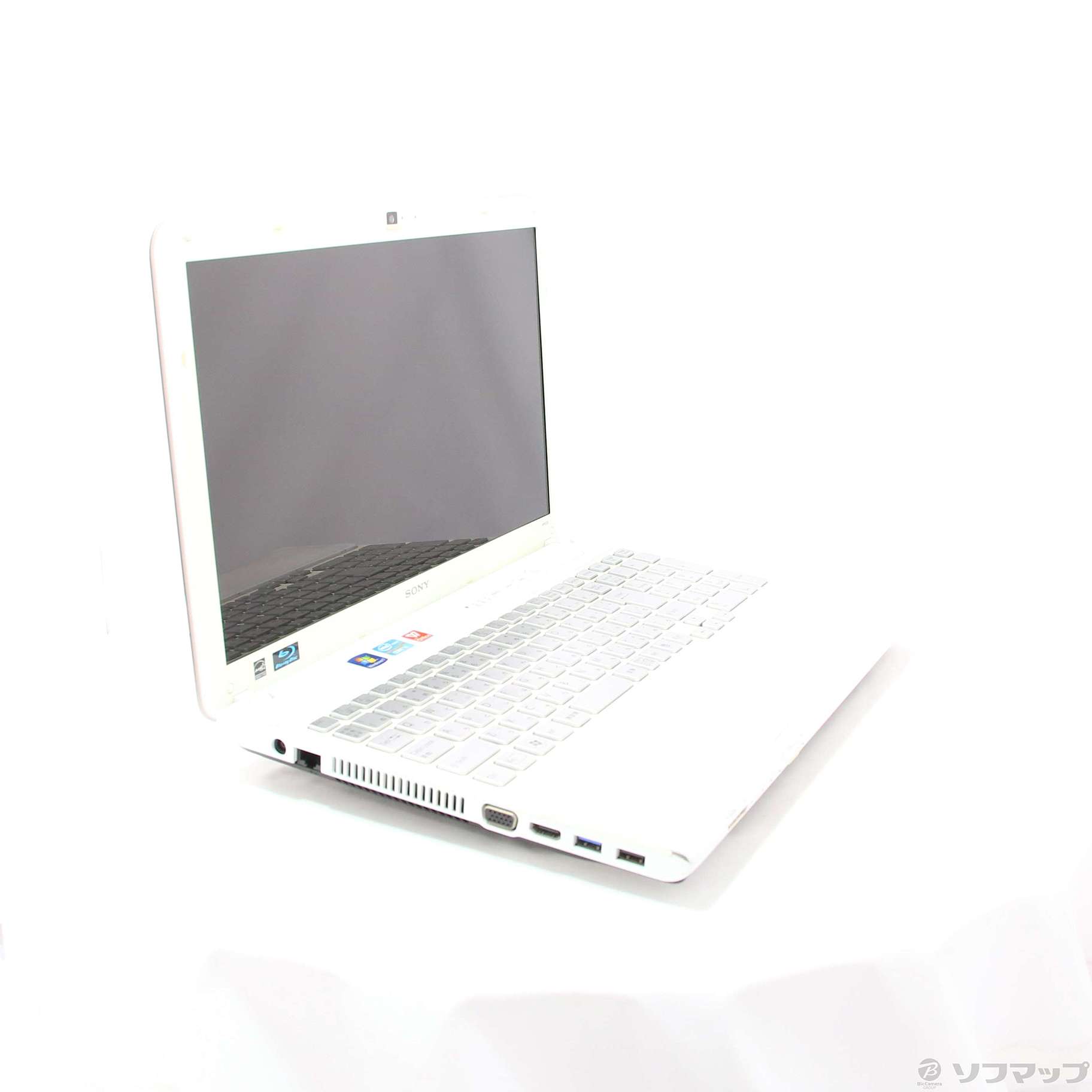 中古】格安安心パソコン VAIO C VPCCB29FJ／W ホワイト [2133040571518