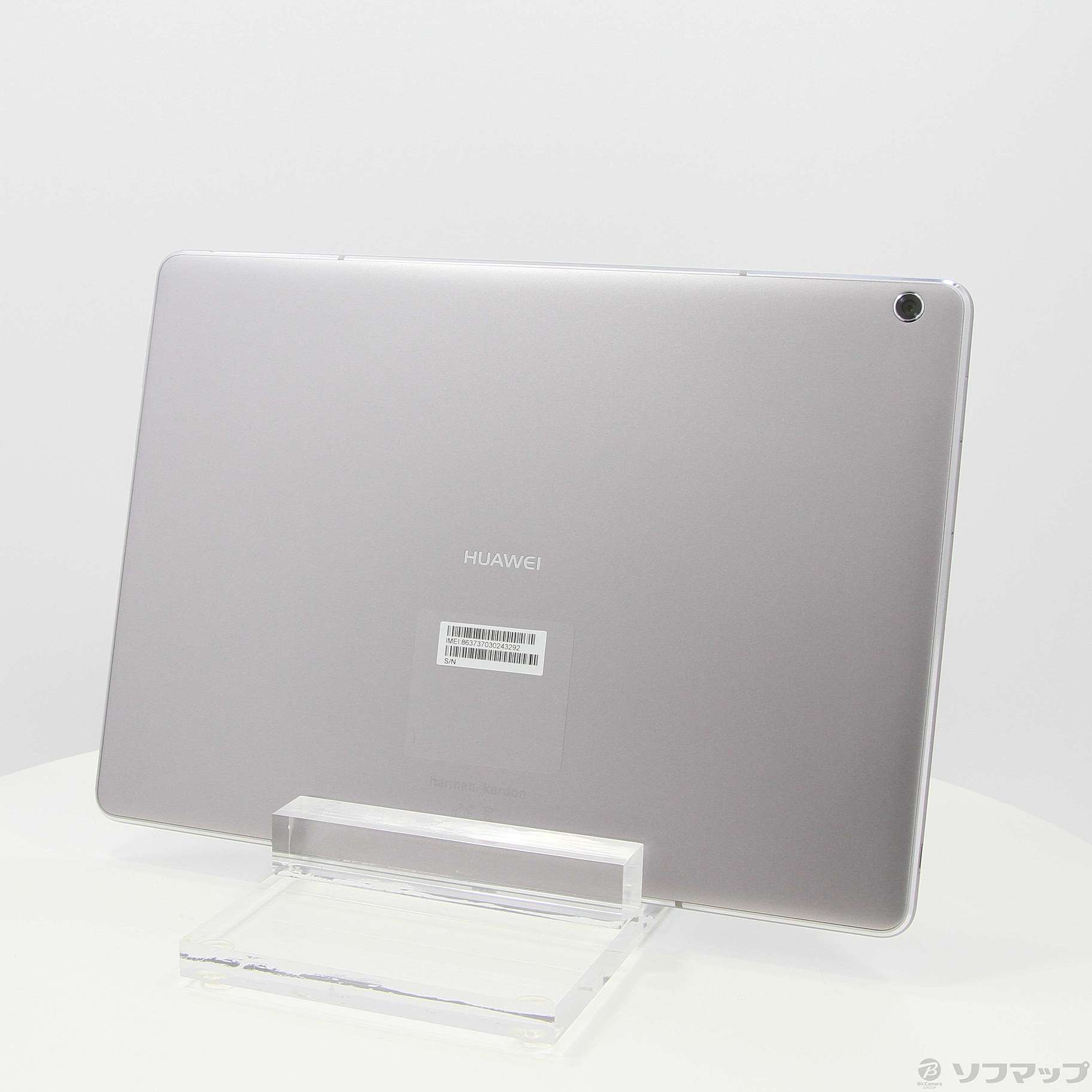 中古】MediaPad M3 Lite 10 32GB スペースグレイ BAH-L09 SIMフリー