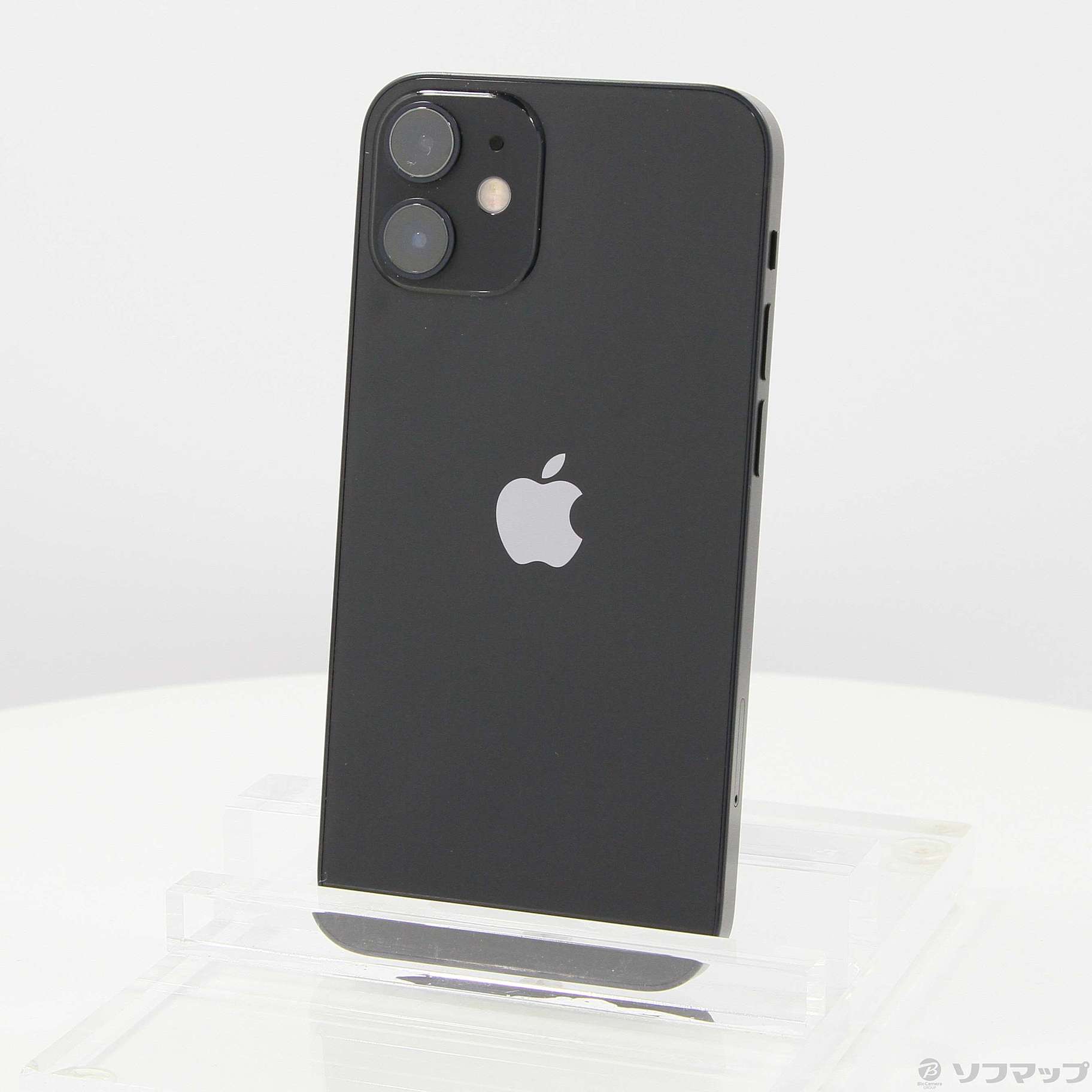 中古】iPhone12 mini 64GB ブラック MGA03J／A SIMフリー