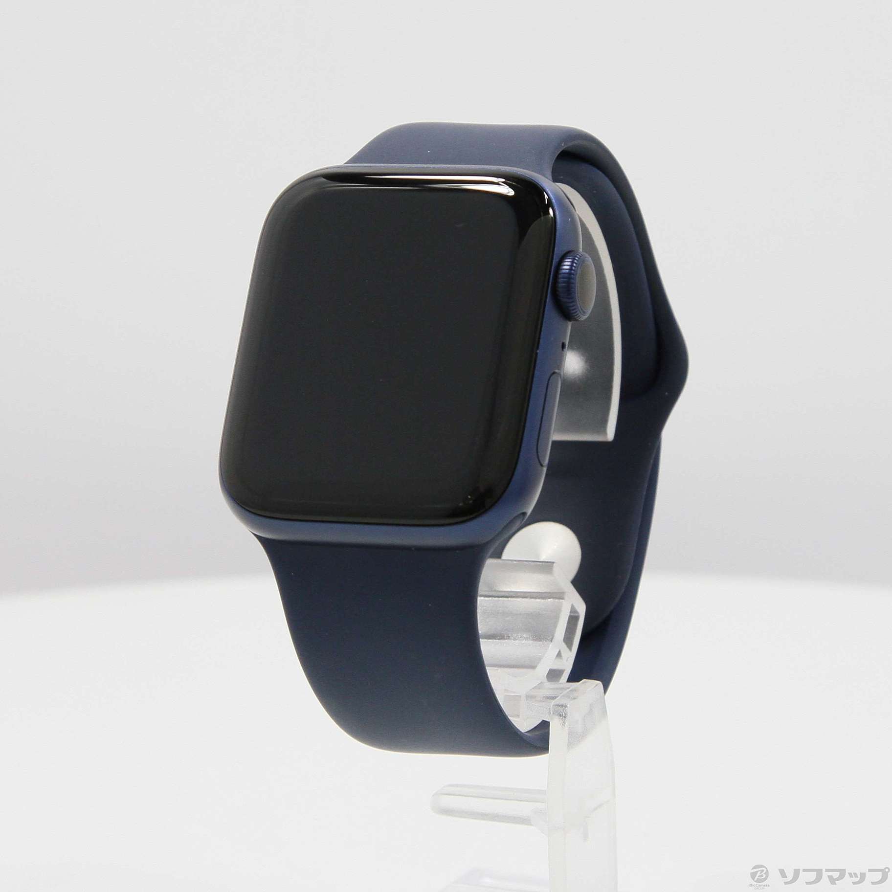 Apple Watch Series 6 GPS 44mm ブルーアルミニウムケース ディープネイビースポーツバンド