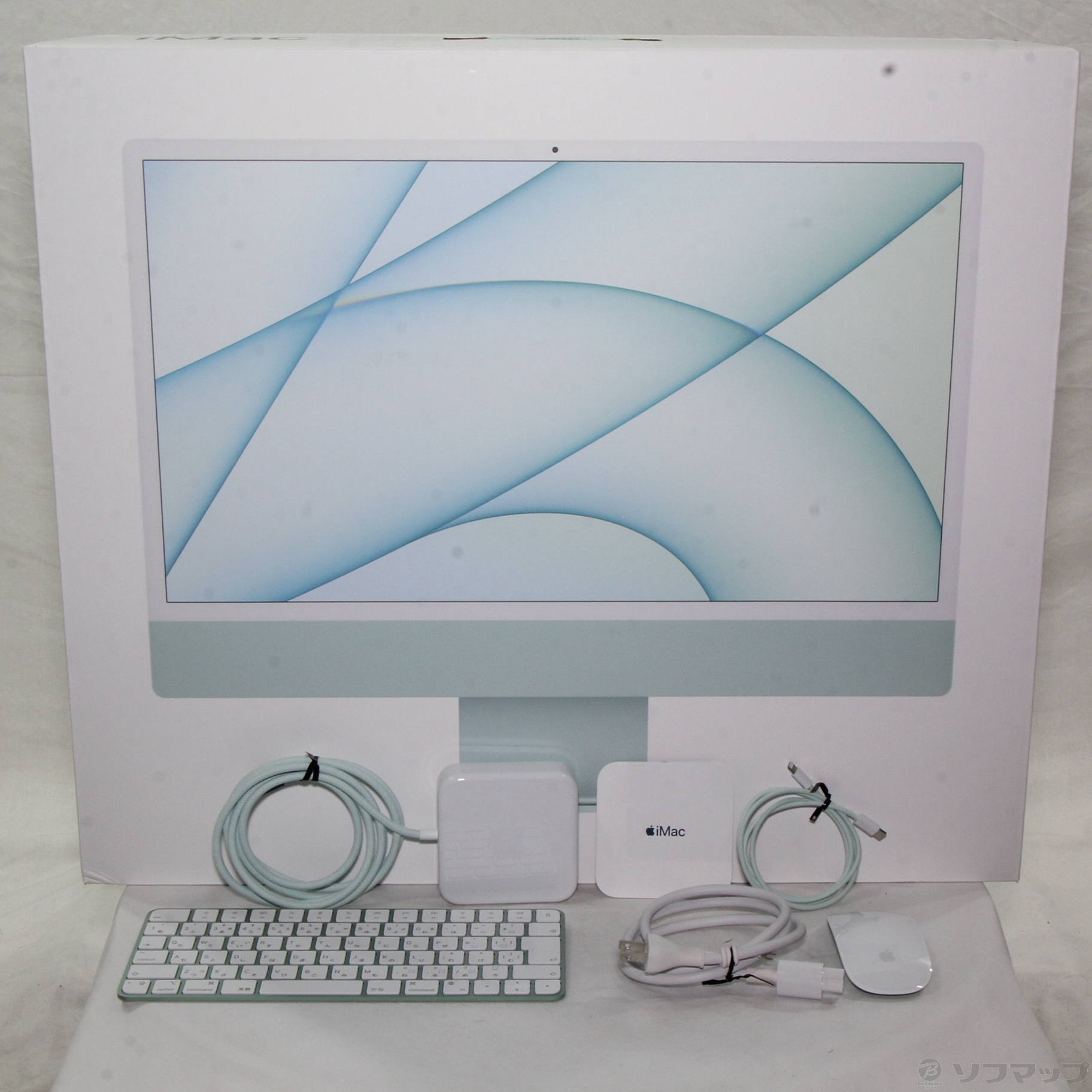 Apple iMac 24インチ 2021 MJV83J/A Apple M1 /8GB/SSD256GB/Mac OS 