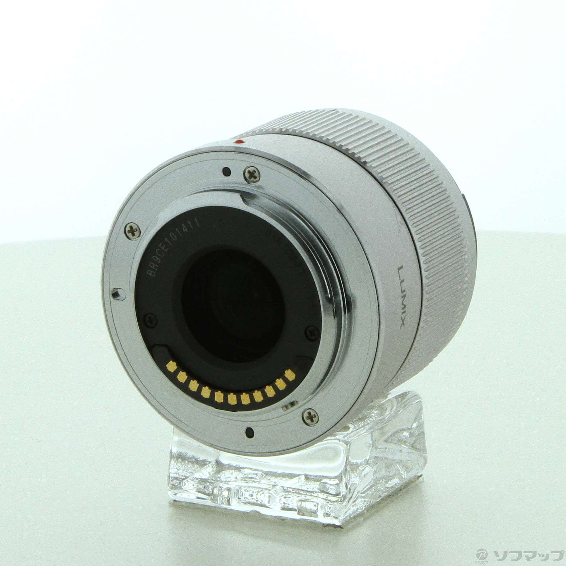 中古】LUMIX G 42.5mm F1.7 ASPH POWER OIS シルバー (H-HS043-S