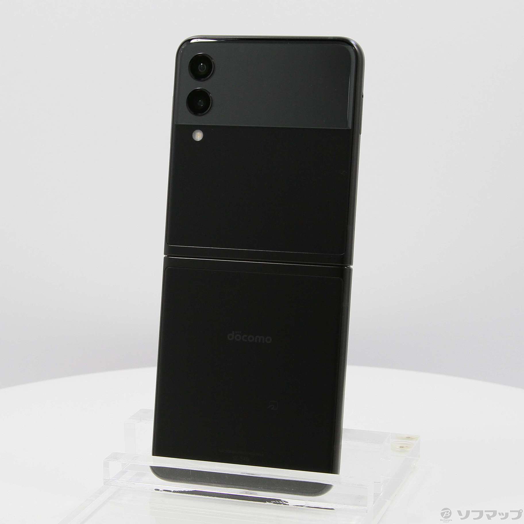 中古】Galaxy Z Flip3 5G 128GB ファントムブラック SC-54B docomo