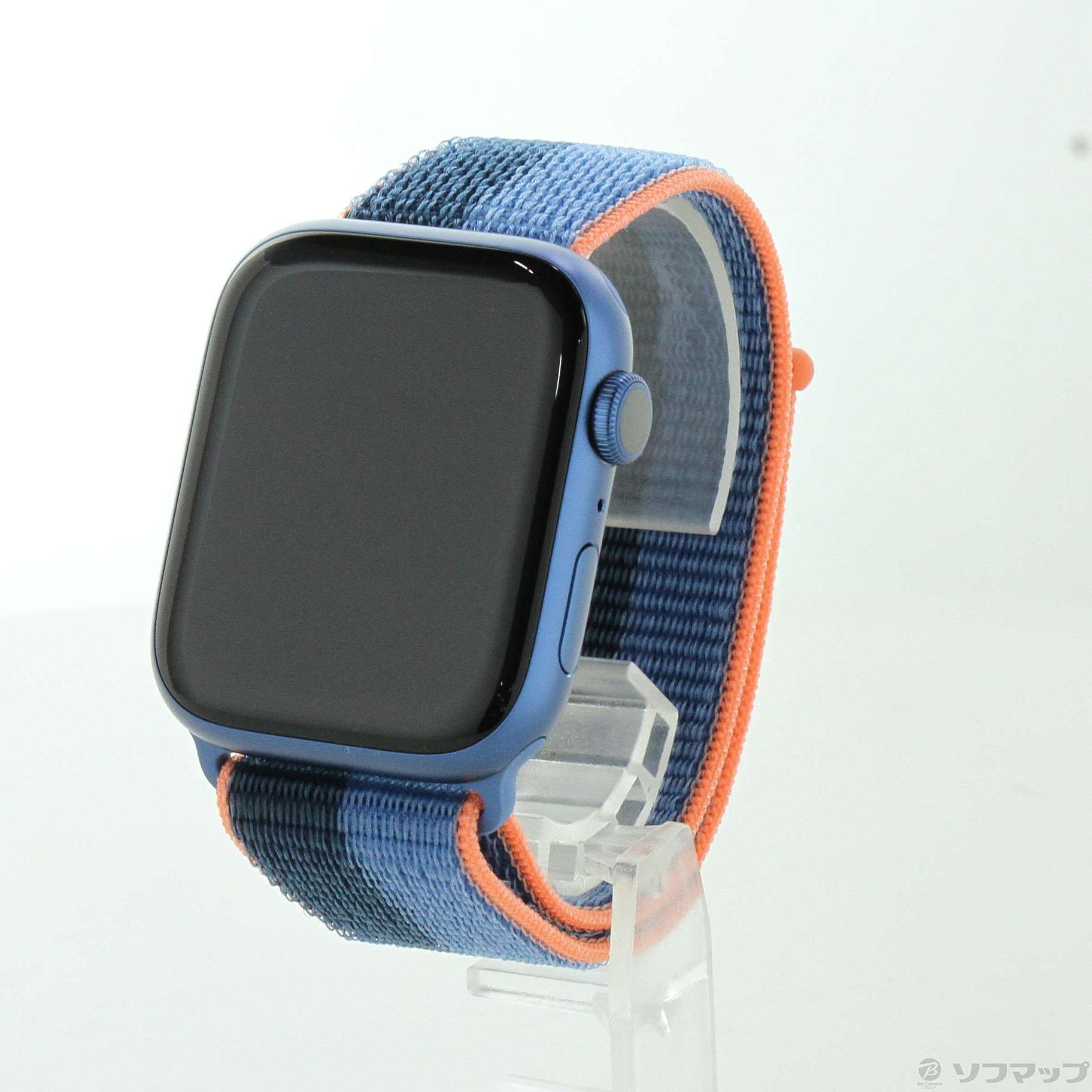 Apple Watch Series 7 GPS 45mm ブルーアルミニウムケース ブルージェイ／アビスブルースポーツループ