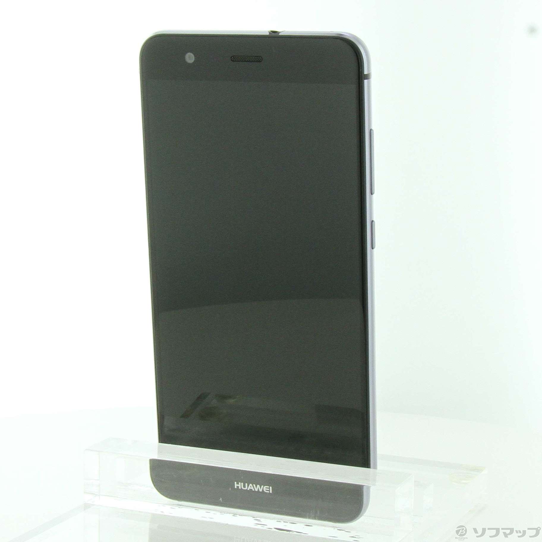 中古】HUAWEI P10 lite 32GB ミッドナイトブラック WAS-LX2J SIMフリー