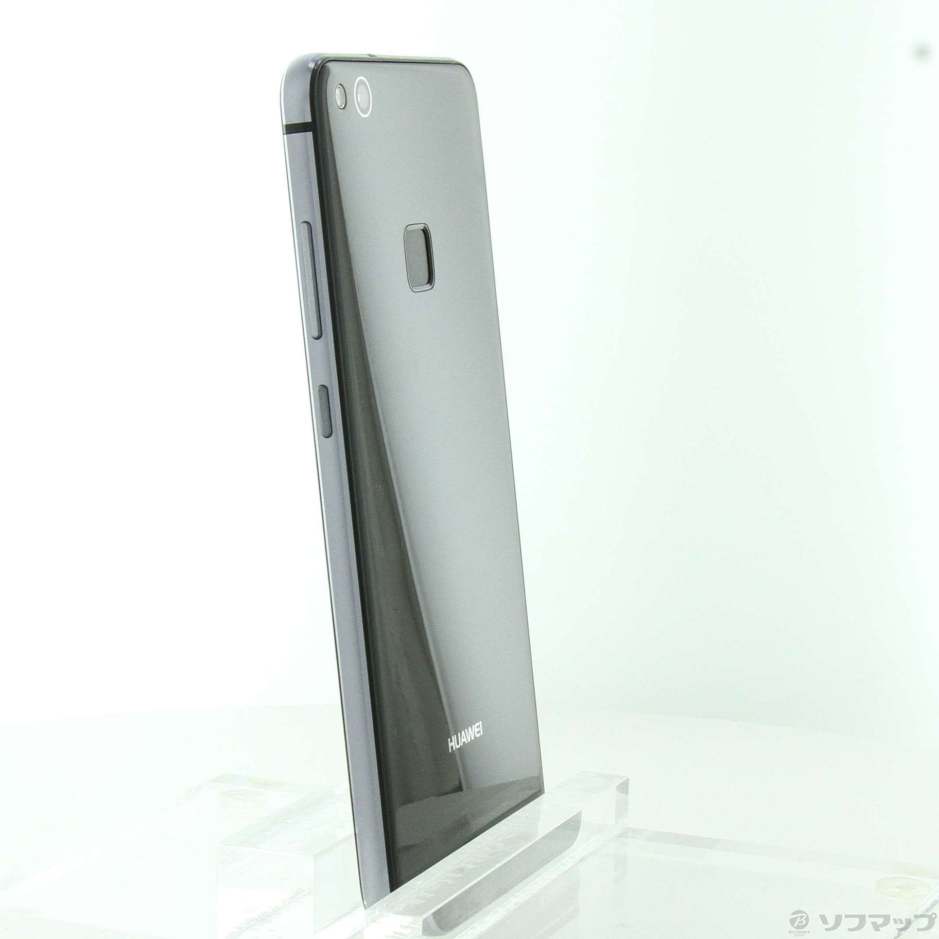 中古】HUAWEI P10 lite 32GB ミッドナイトブラック WAS-LX2J SIMフリー