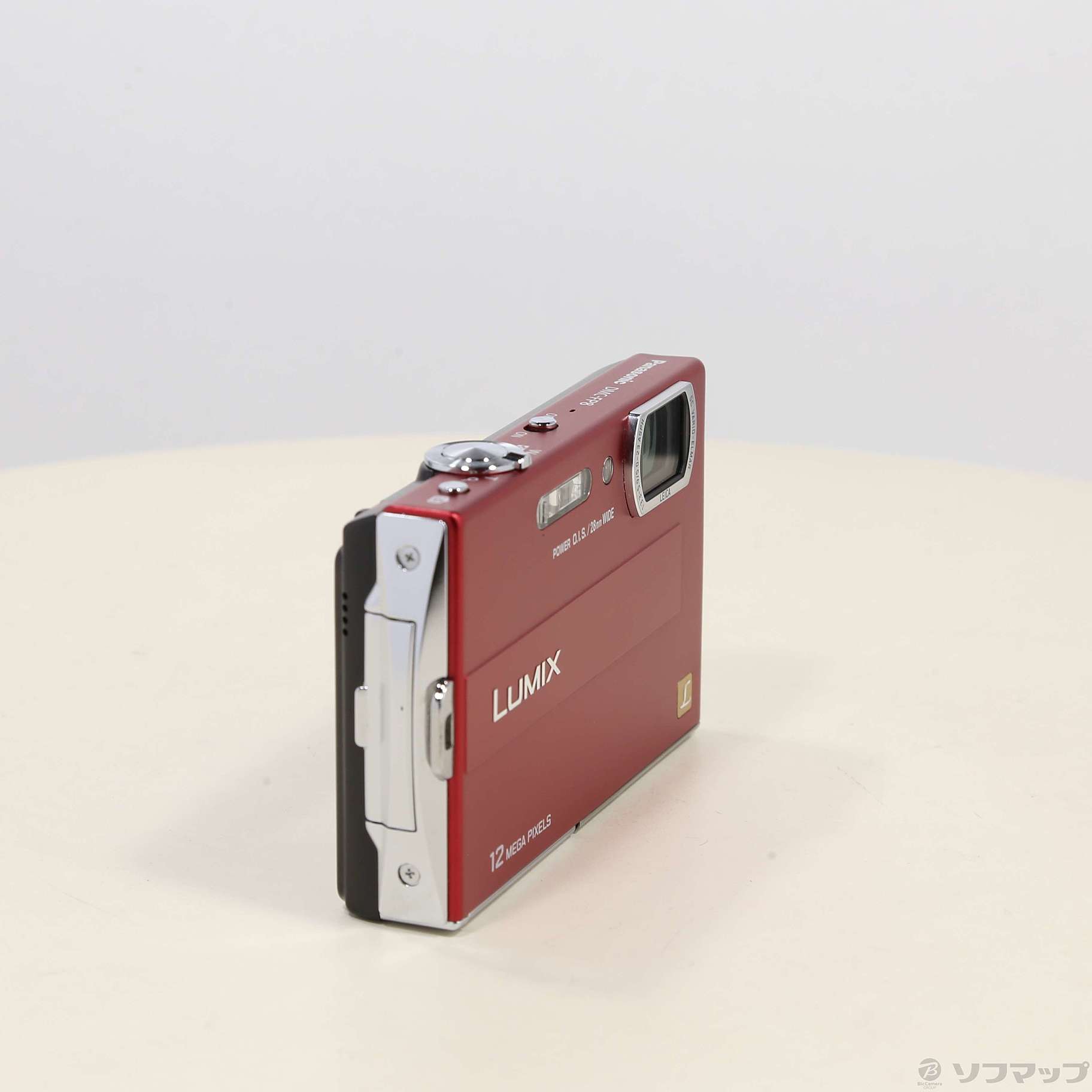 良品】 Panasonic デジタルカメラ LUMIX (ルミックス) FP8 レッド DMC