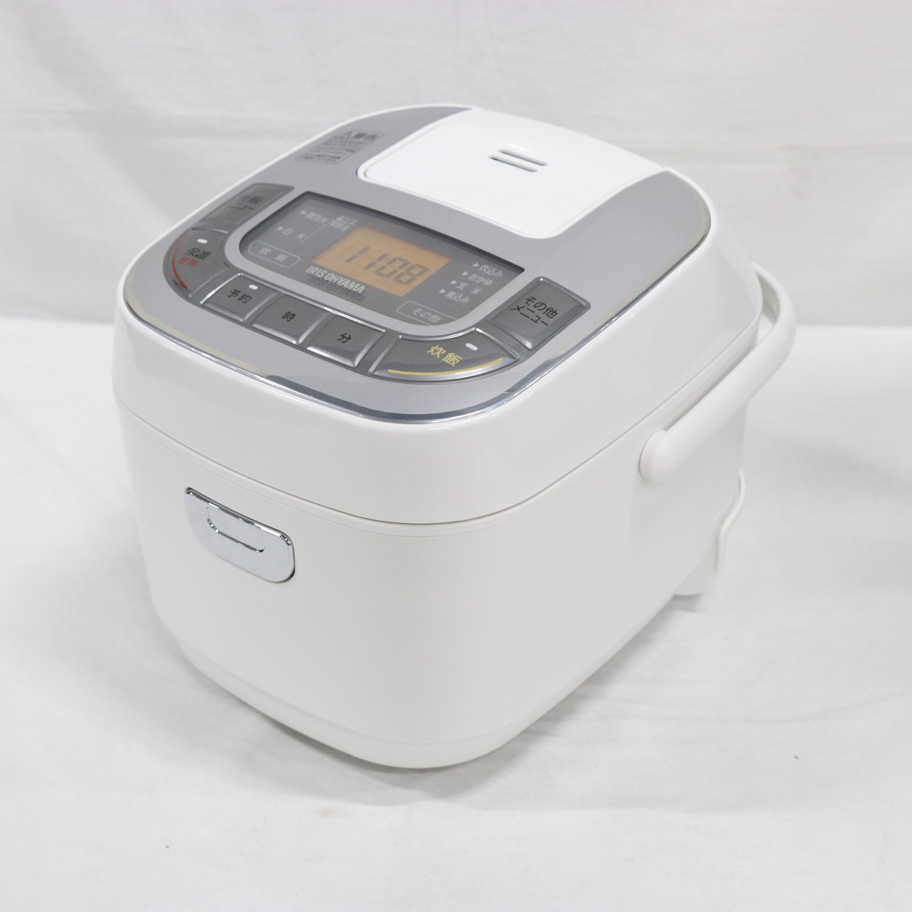 中古】〔展示品〕 炊飯器 ERCMC30W ホワイト ［3合 ／マイコン