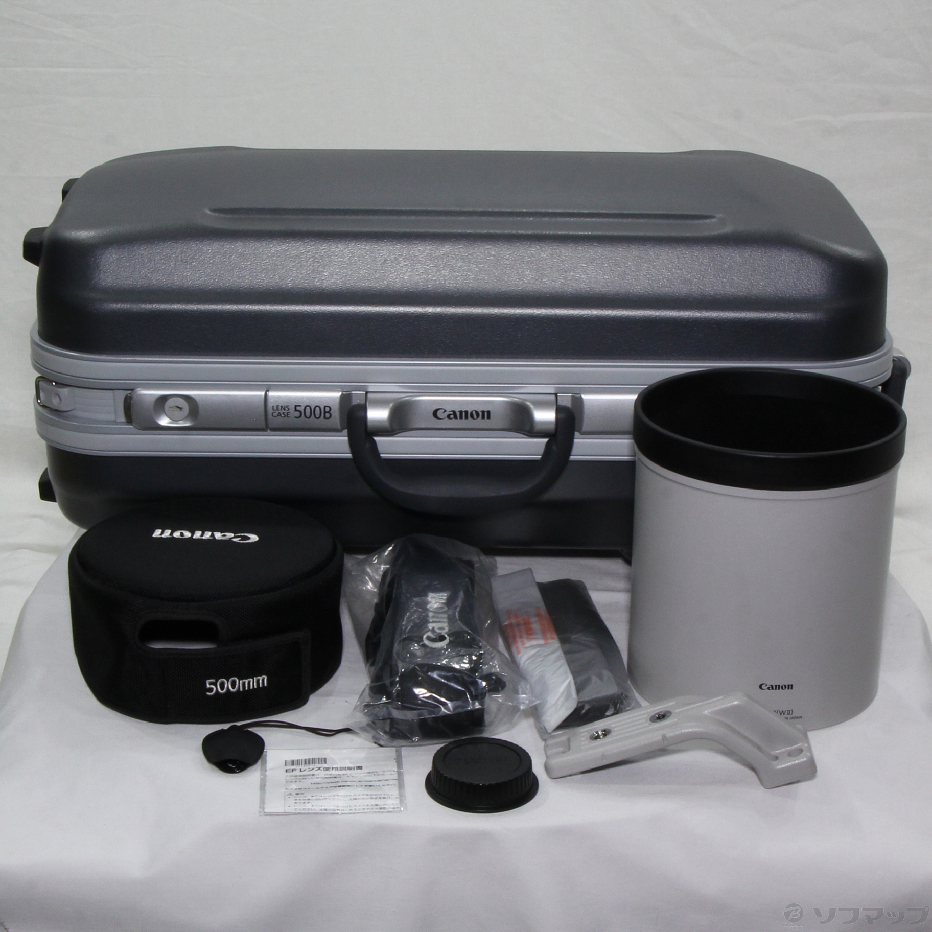美品】廃盤 Canon レンズケース500B グレー EF500mm用 【公式通販】
