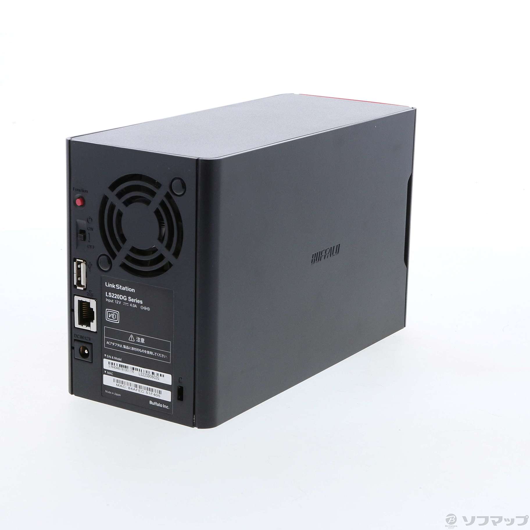 BUFFALO リンクステーション LS220DG ネットワークHDD 2ベイ 6TB