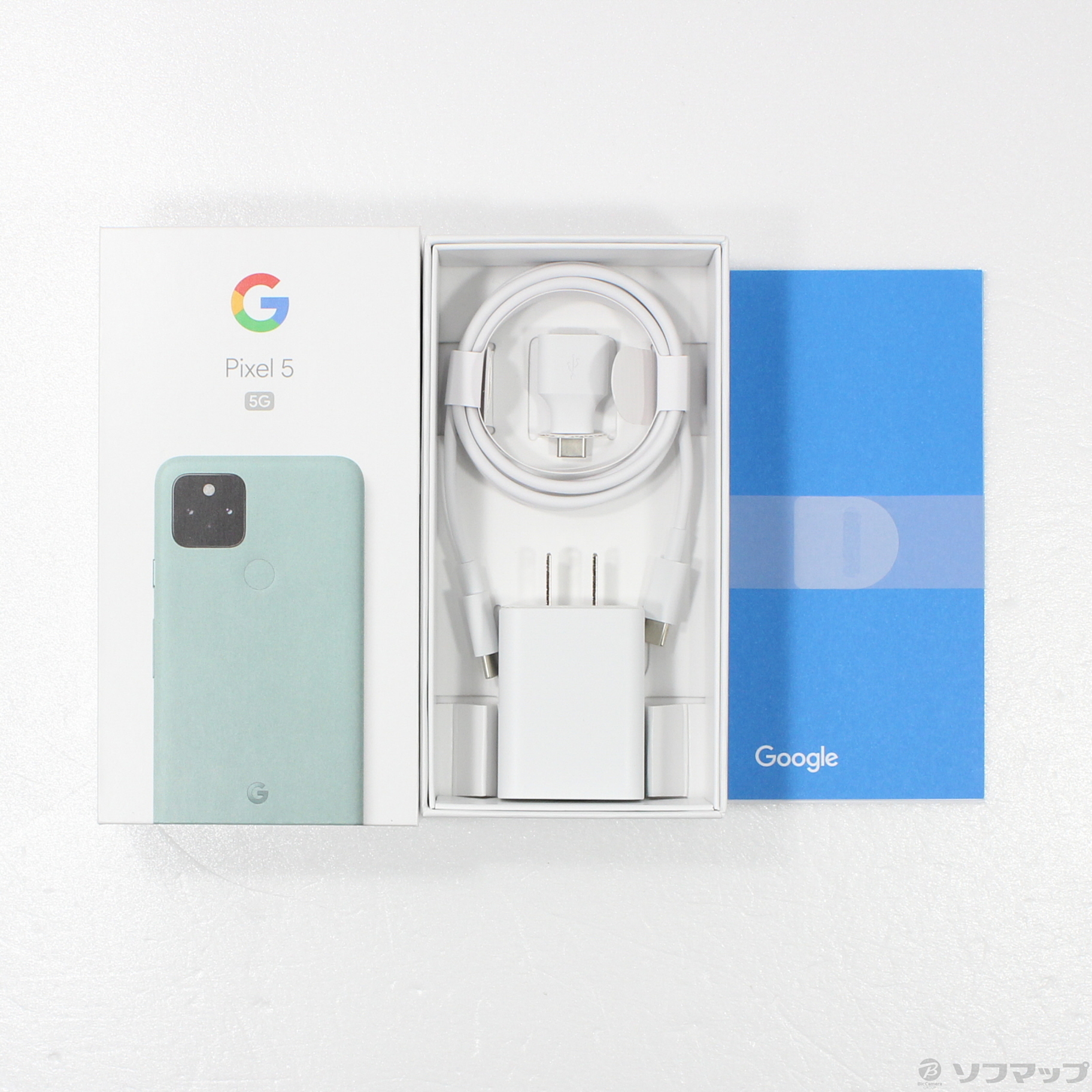 Google Pixel 5 128GB ソータセージ G5NZ6 SIMフリー