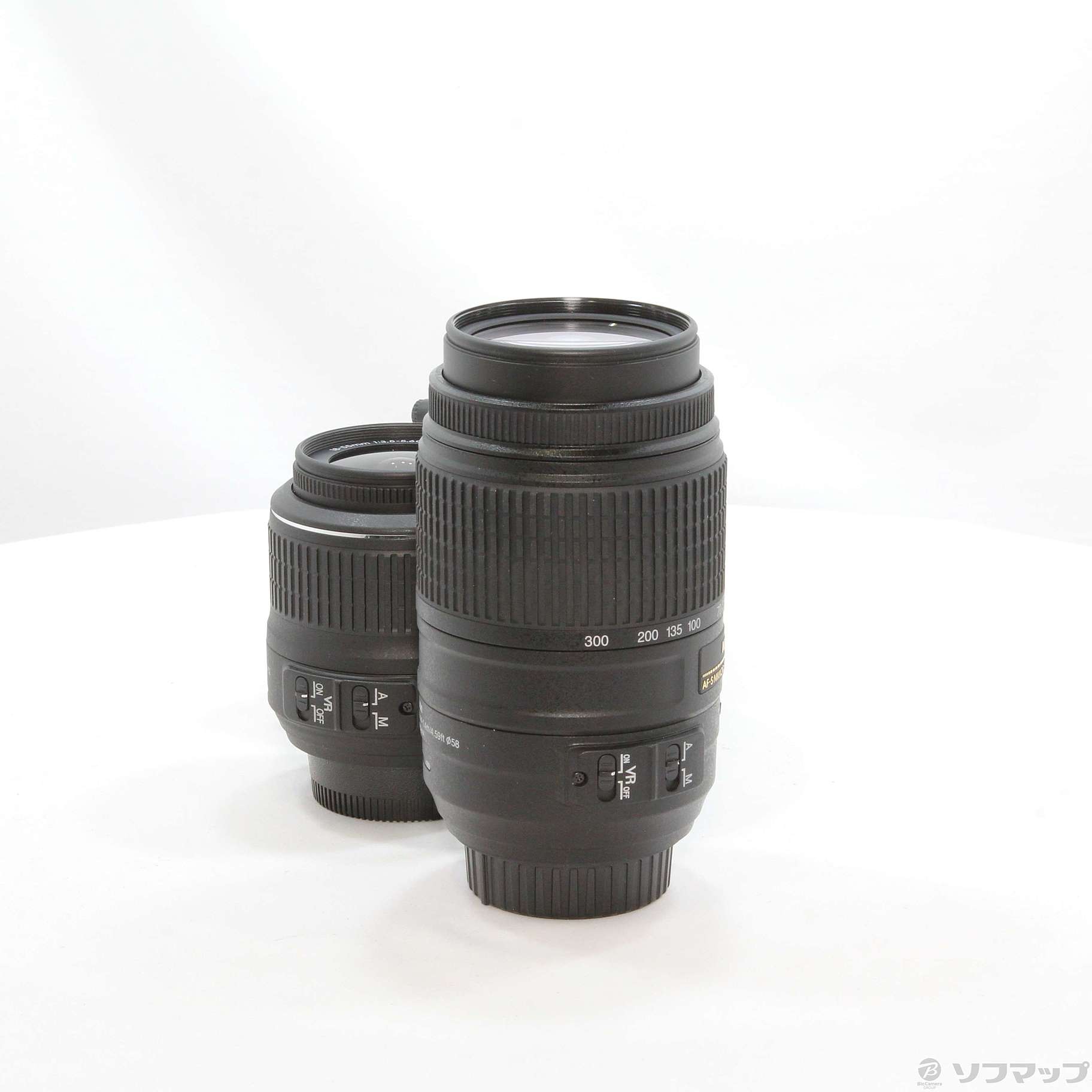 中古】NIKON D5200 ダブルズームキット ブラック (2410万画素／SDXC