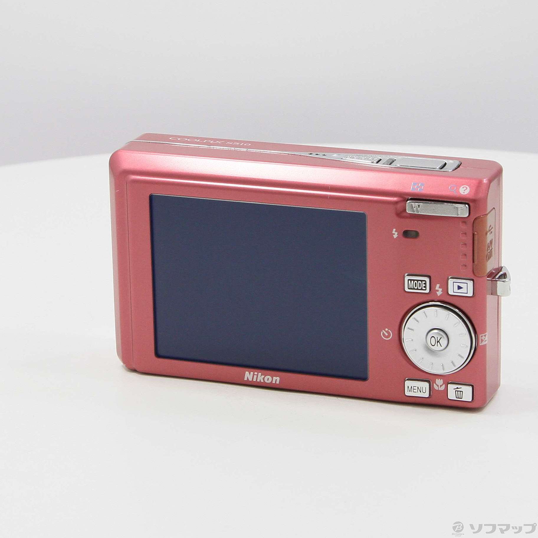 Nikon COOLPIX S510 デジタルカメラ ラズベリーレッド