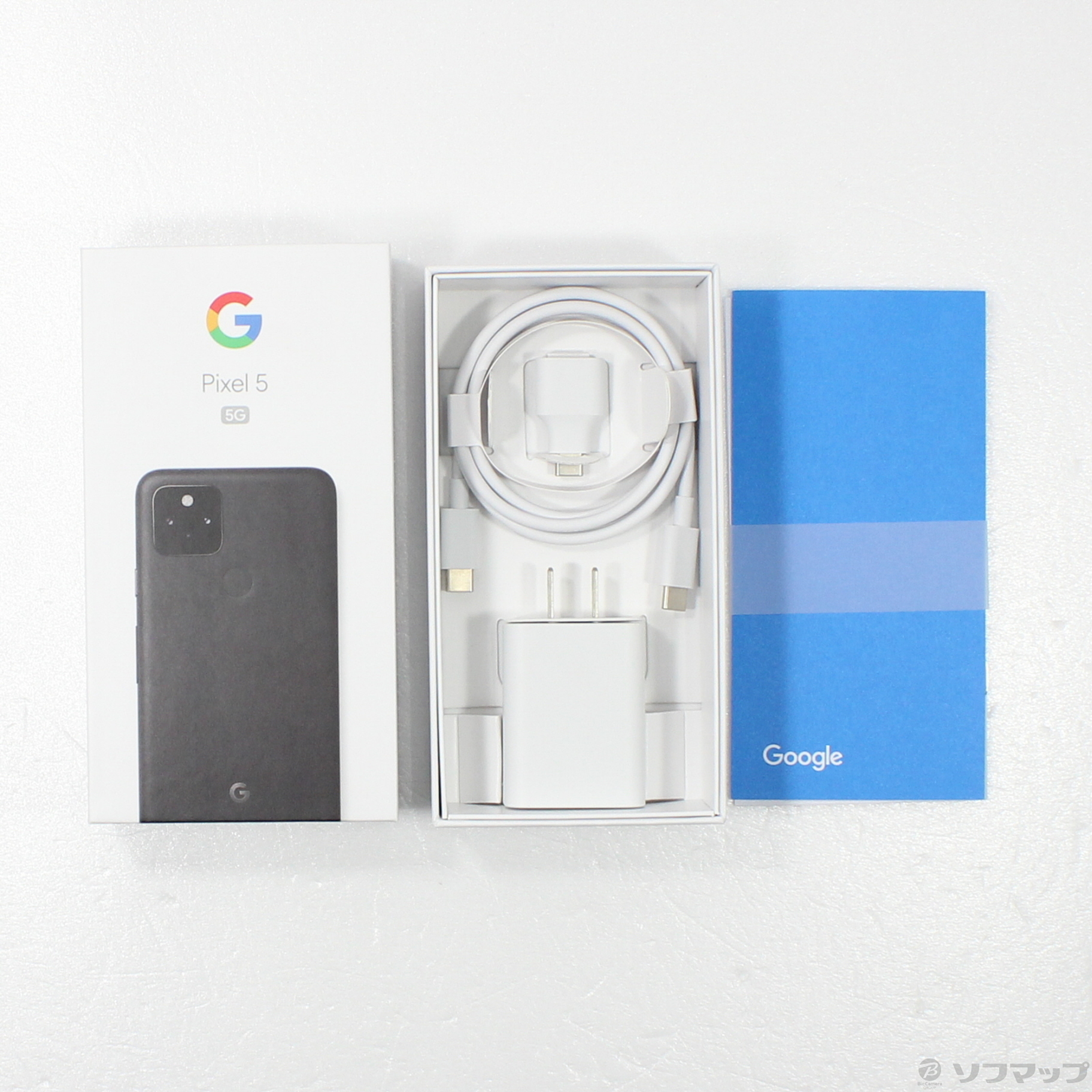 中古】Google Pixel 5 128GB ジャストブラック PIXEL5B SIMフリー
