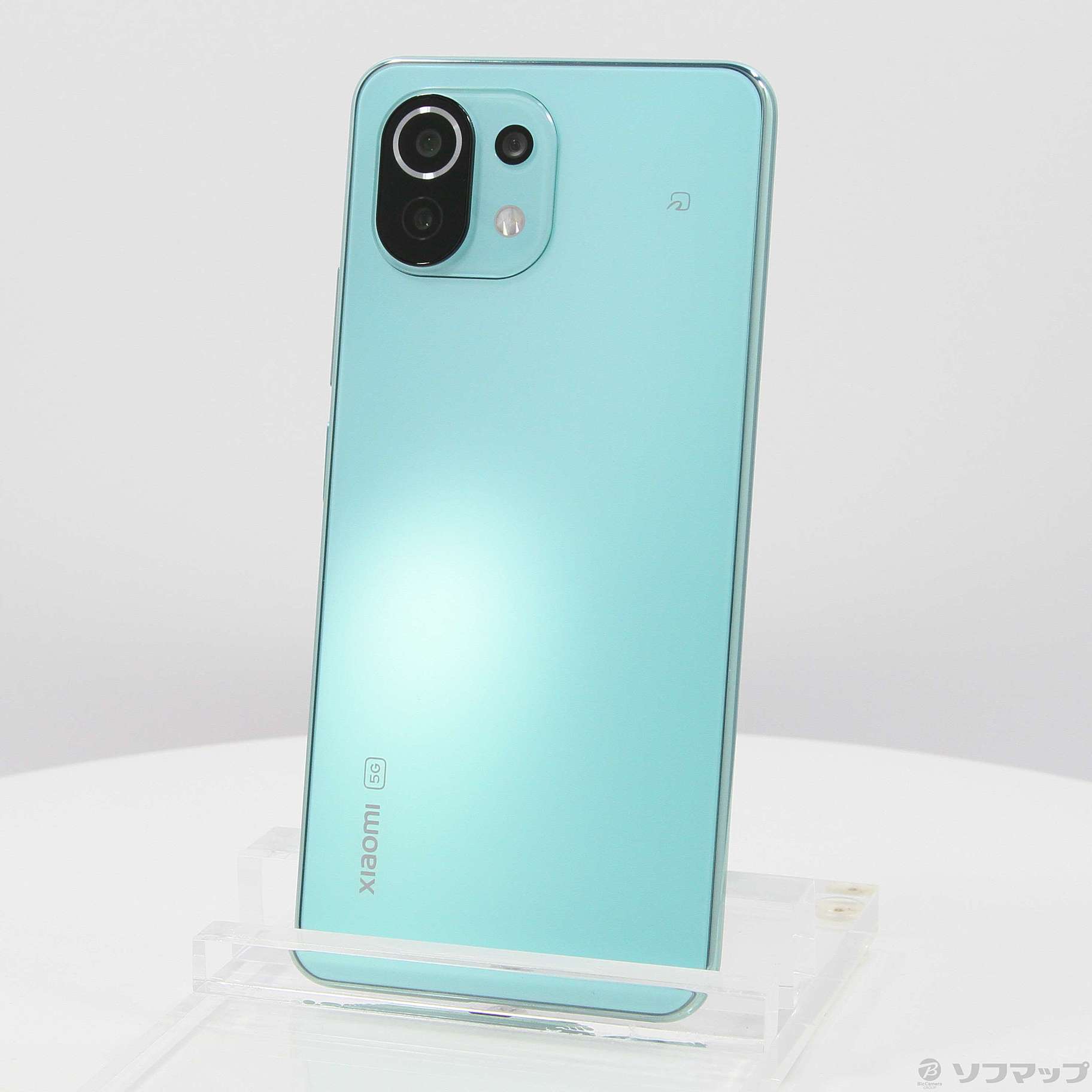 中古】Mi 11 Lite 5G 128GB ミントグリーン M2101K9R SIMフリー