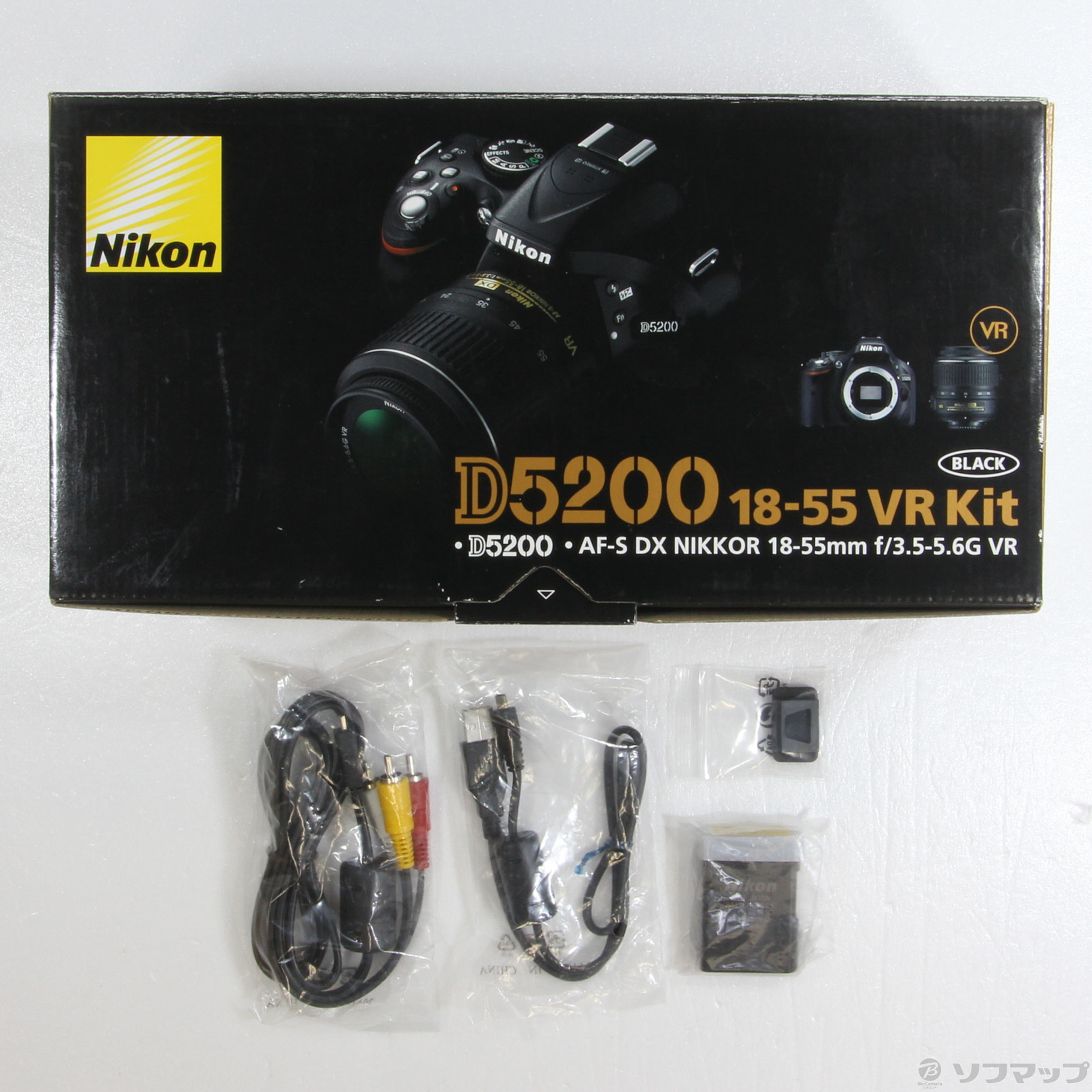 NIKON D5200 18-55VR 手ブレ補正機能付きレンズキット