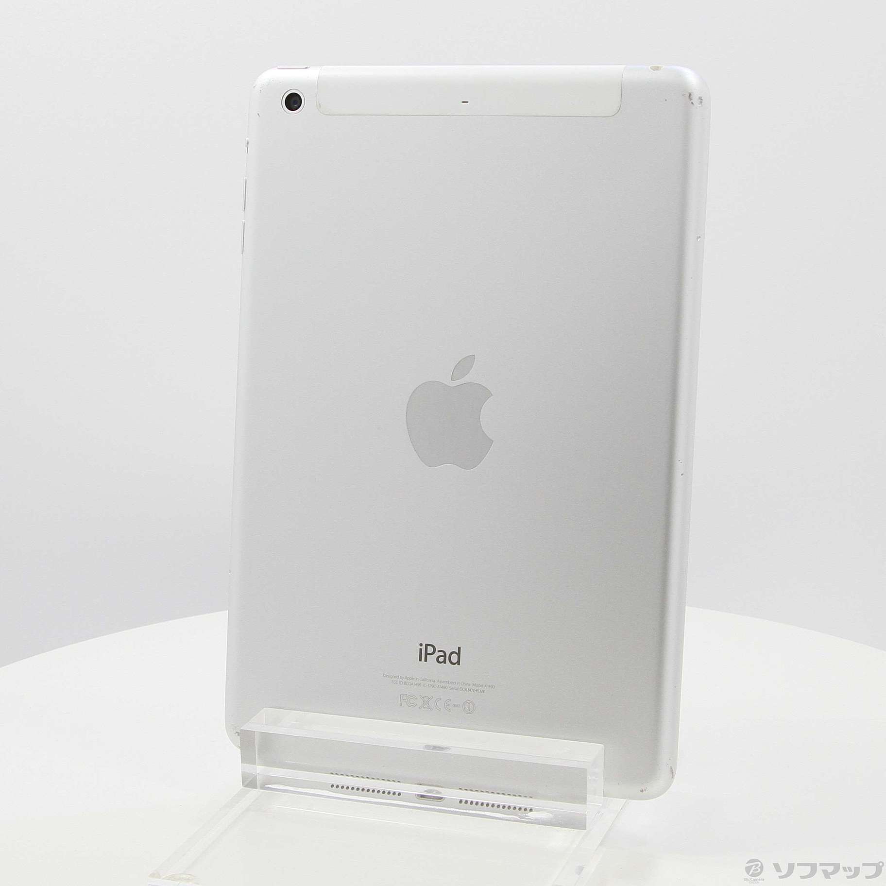 中古】iPad mini 2 16GB シルバー ME814J／A SoftBank [2133040711143