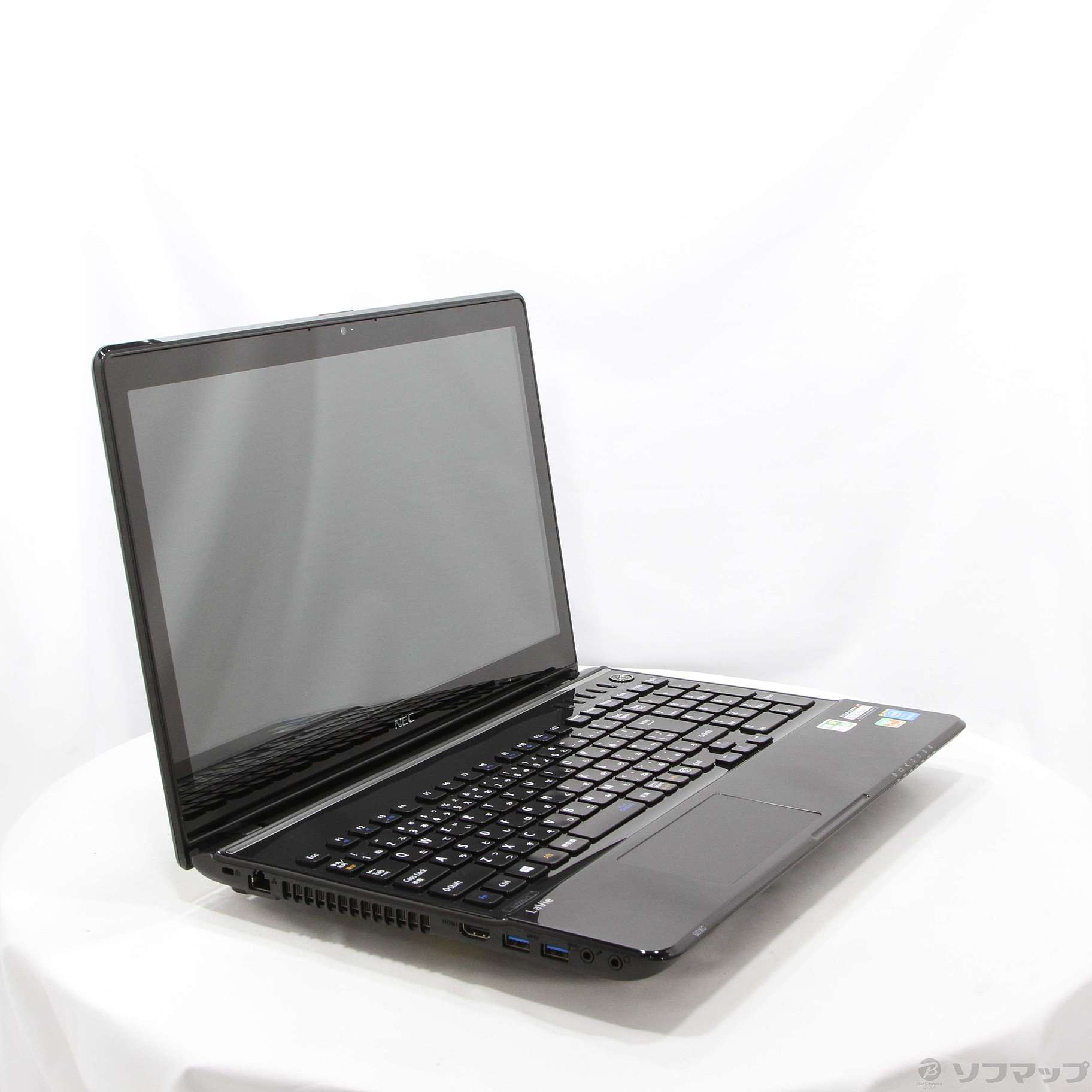 中古】格安安心パソコン LaVie S PC-LS550TSB スターリーブラック