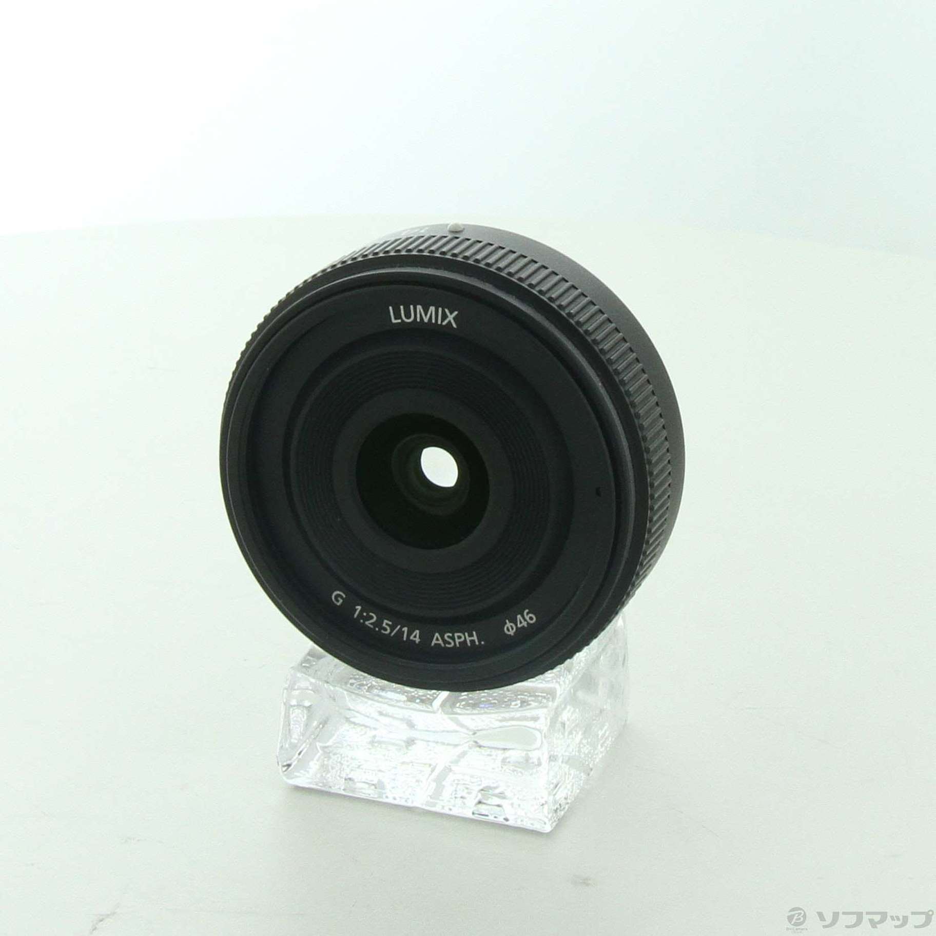 中古】LUMIX G 14mm／F2.5 II ASPH (H-H014A-K) ブラック