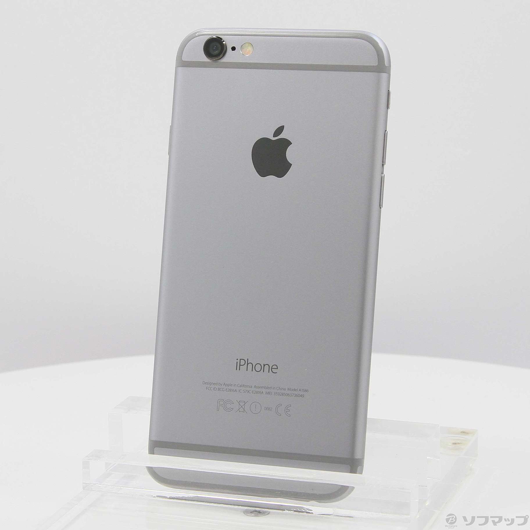 【美品】iPhone 6s Space Gray 16 GB docomo