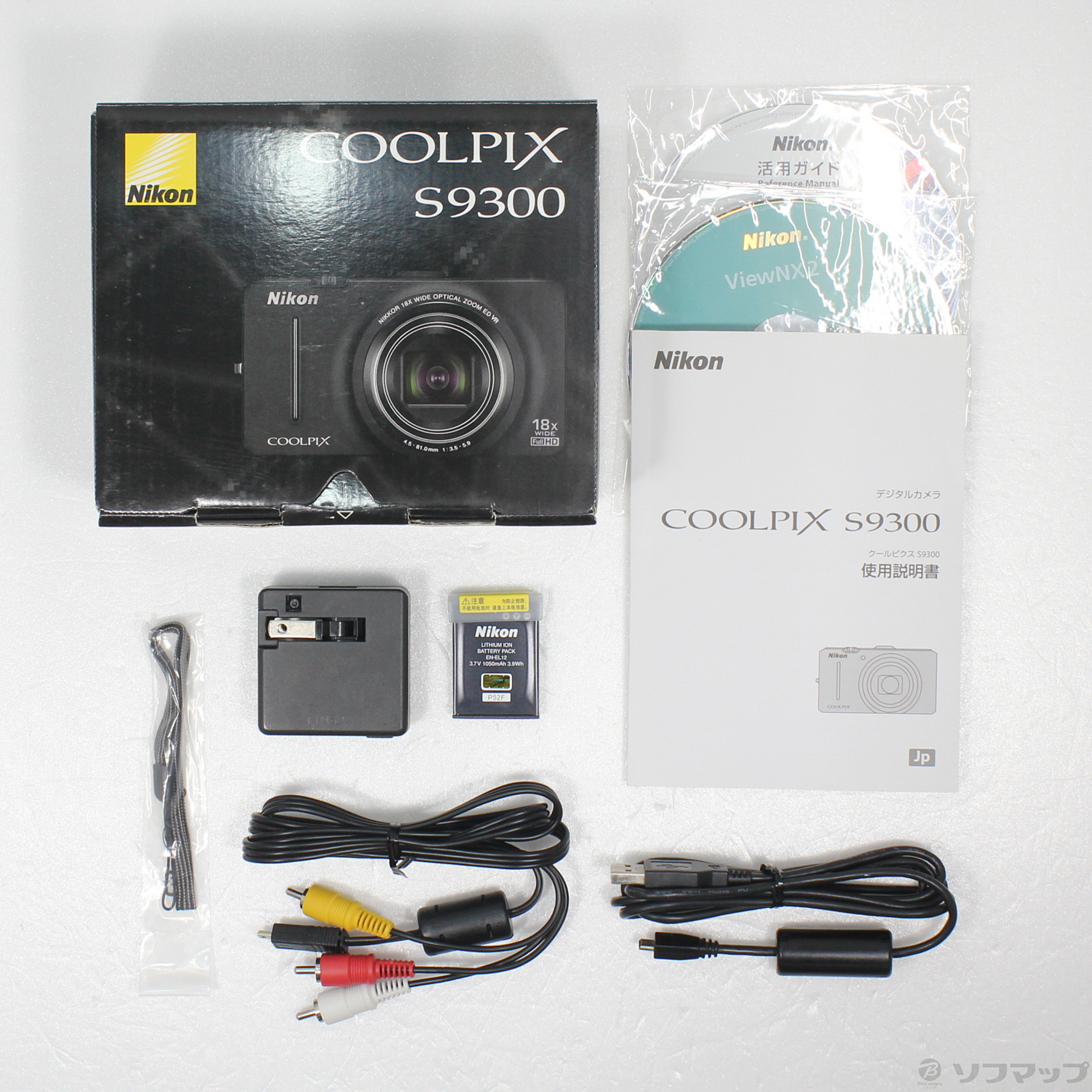 中古】COOLPIX S9300 ノーブルブラック [2133040724198] - リコレ