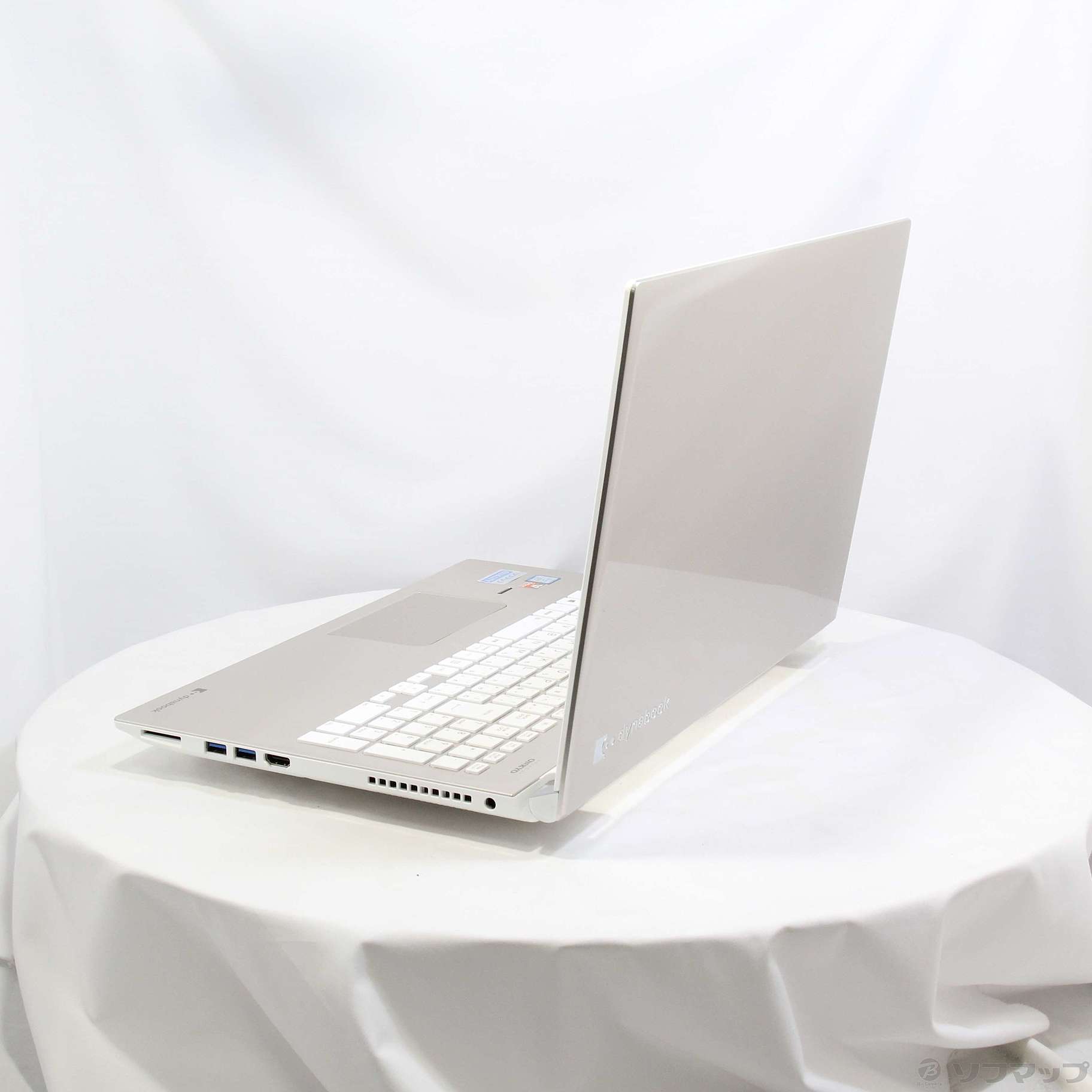 東芝 dynabook EX/65CG PTEX-65CBJG 中古】dynabook EX／65CG PTEX-65CBJG サテンゴールド 〔Windows 10